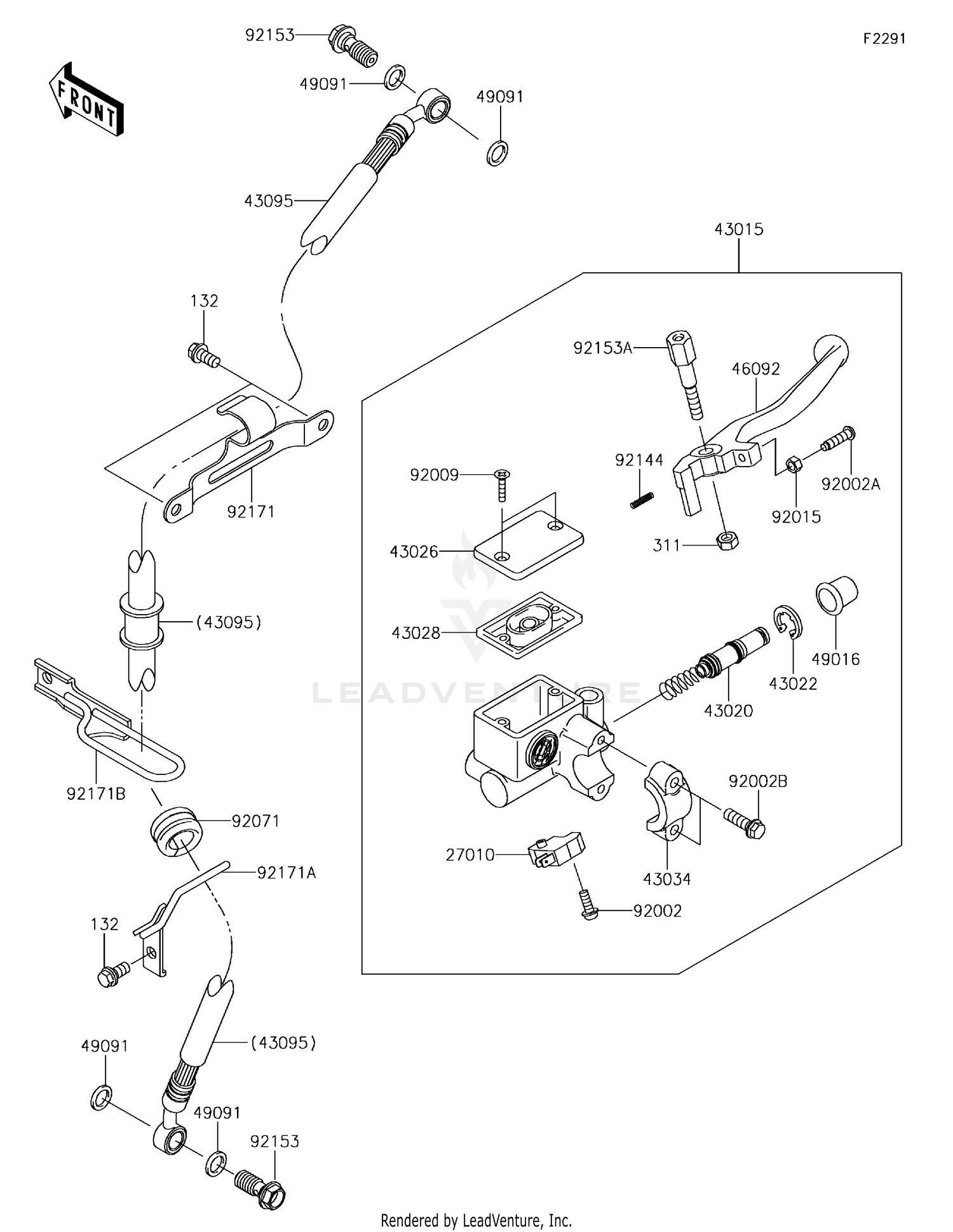 Front Master Cylinder