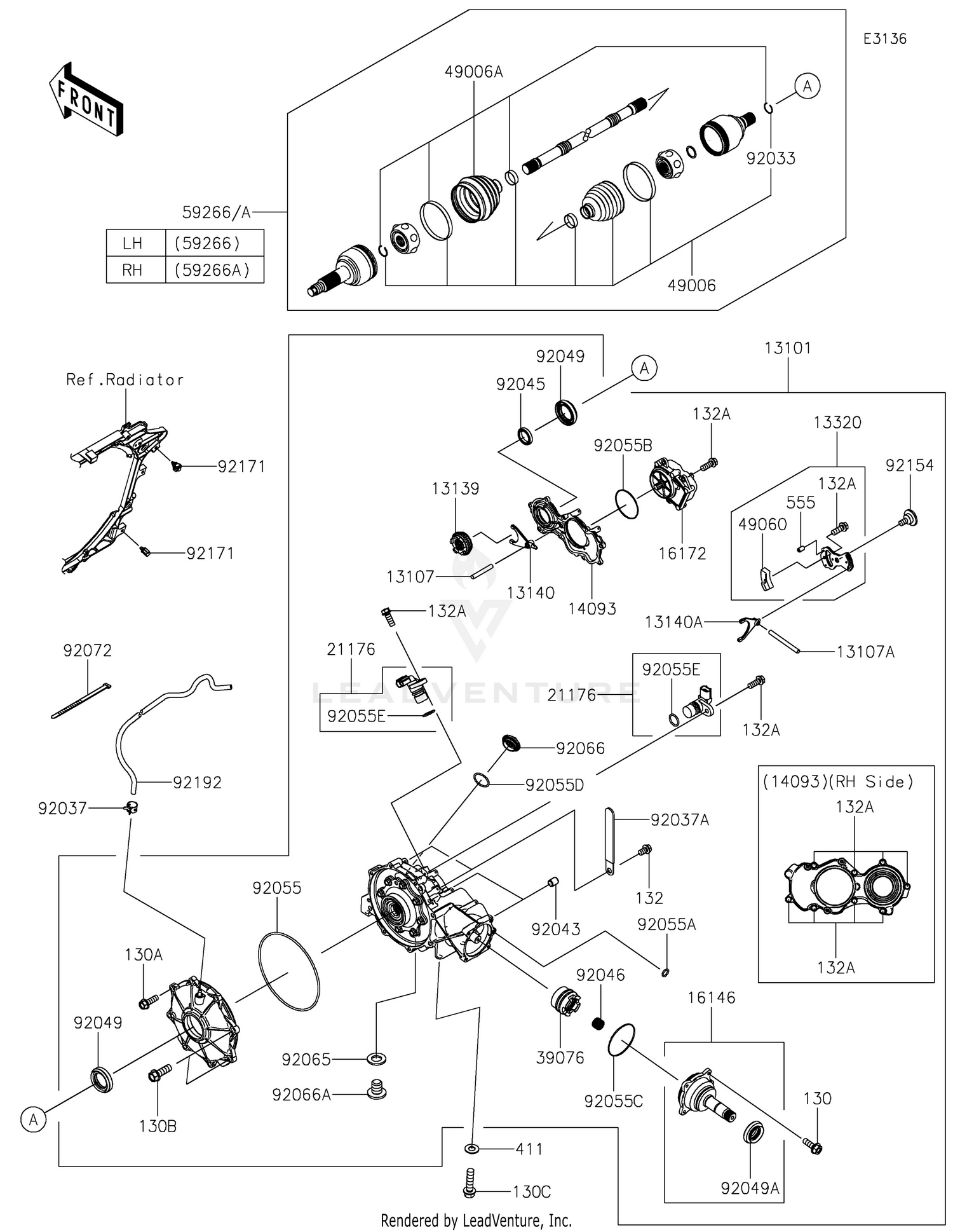 Drive Shaft-Front