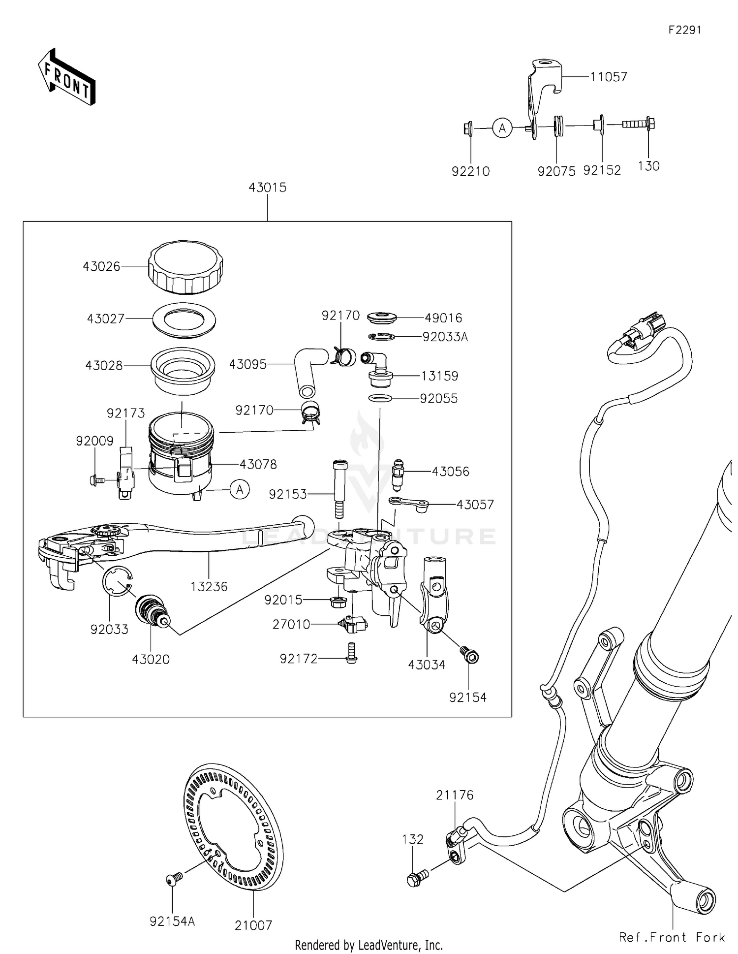Front Master Cylinder