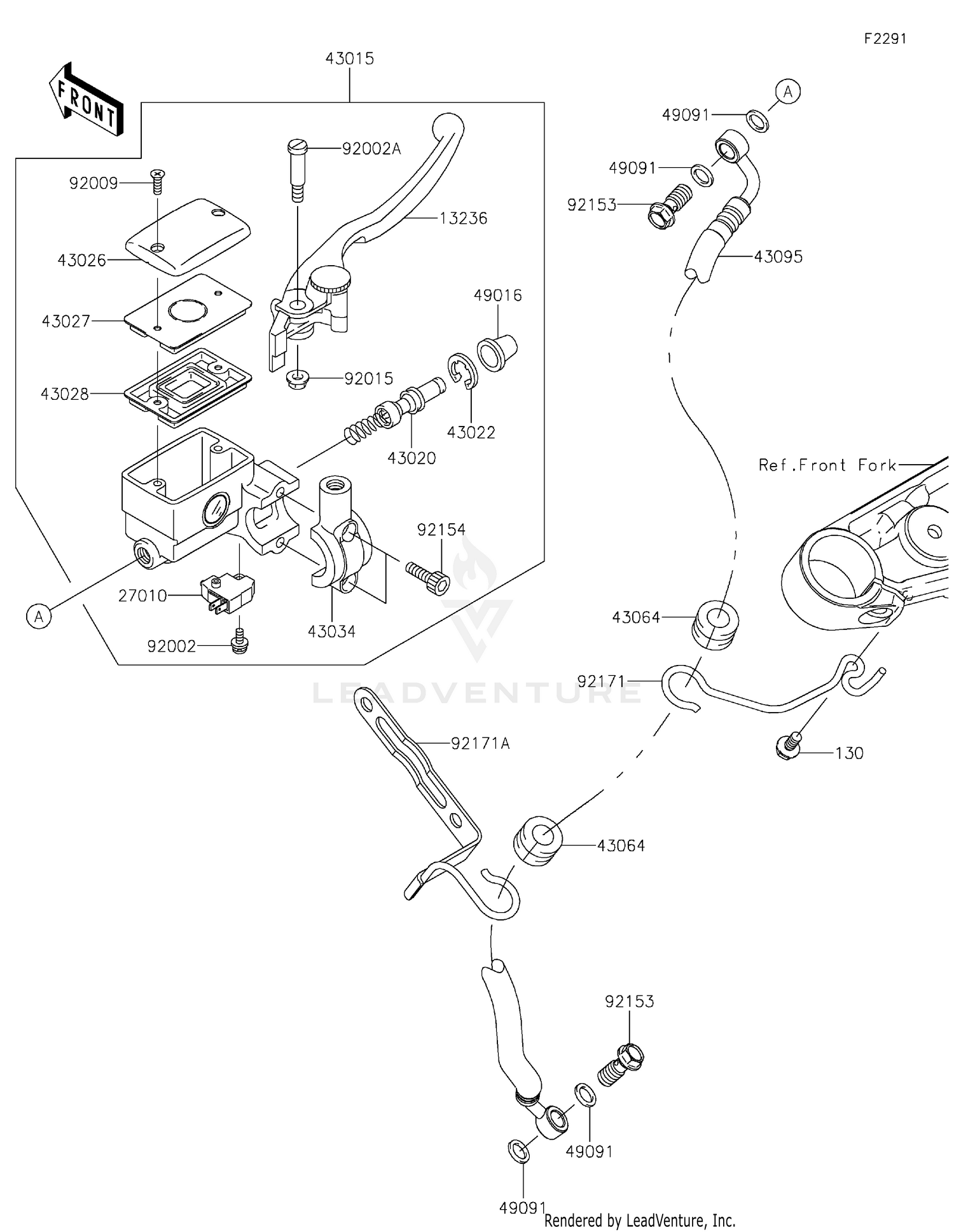 Front Master Cylinder