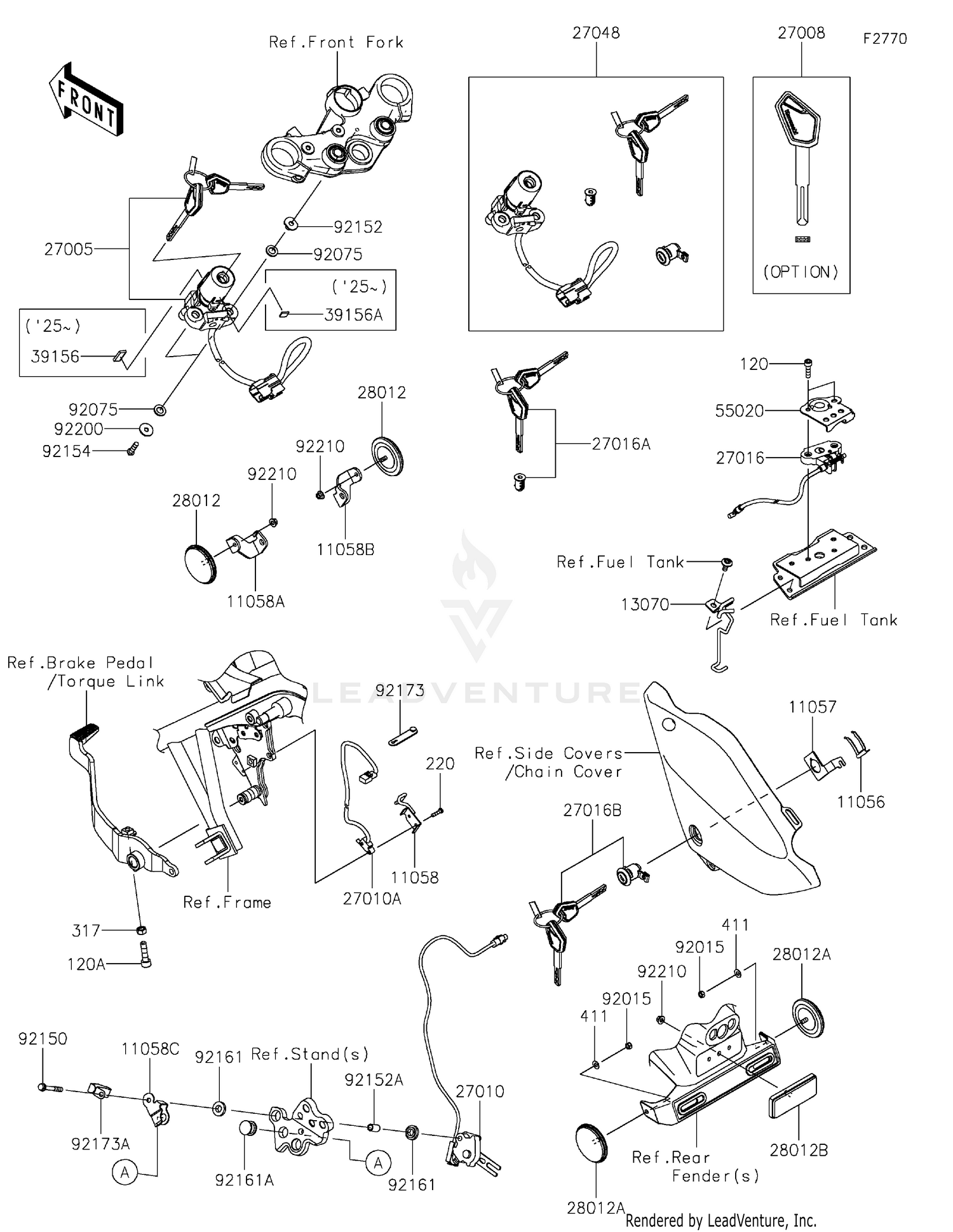 Ignition Switch/Locks/Reflectors