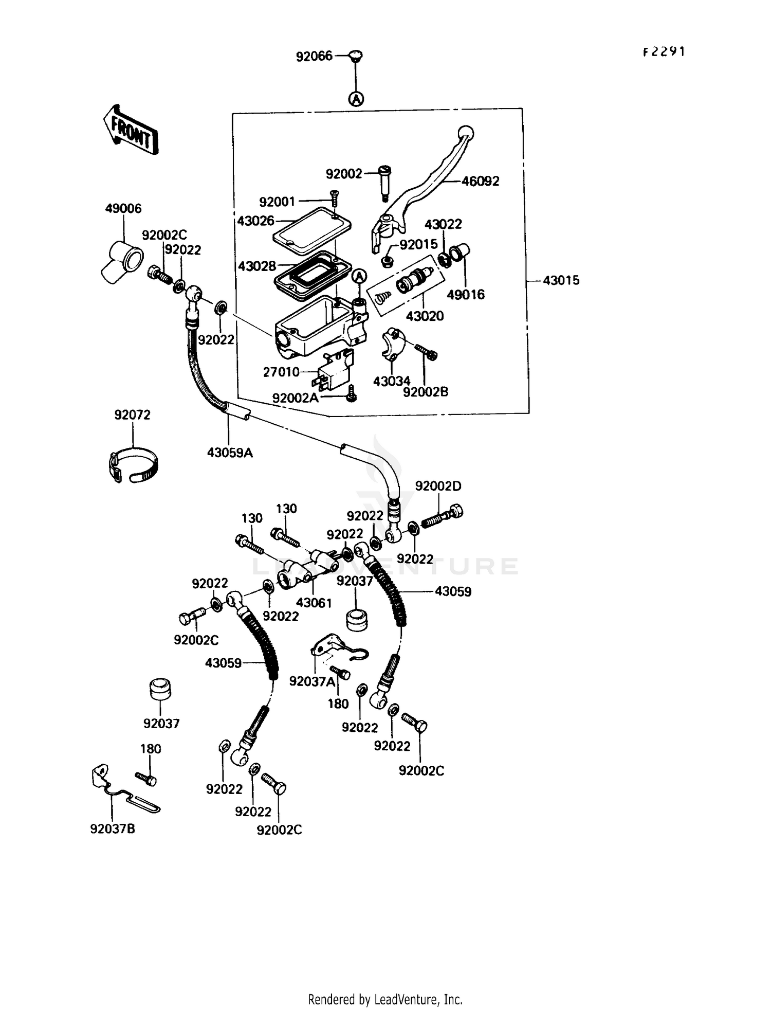 FRONT MASTER CYLINDER