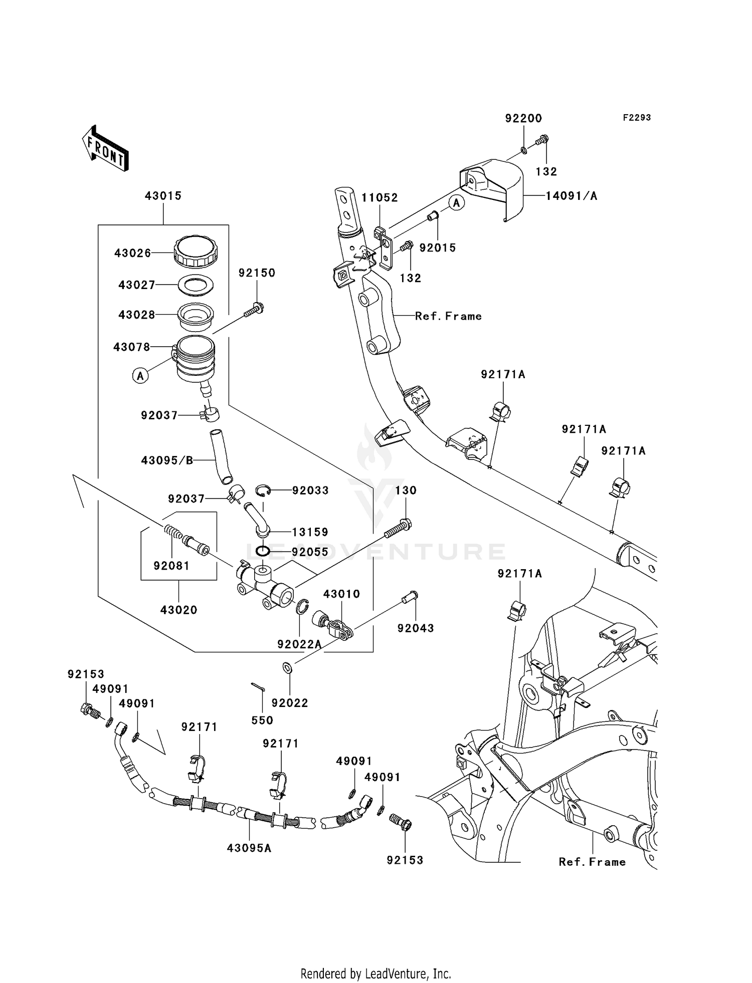 REAR MASTER CYLINDER
