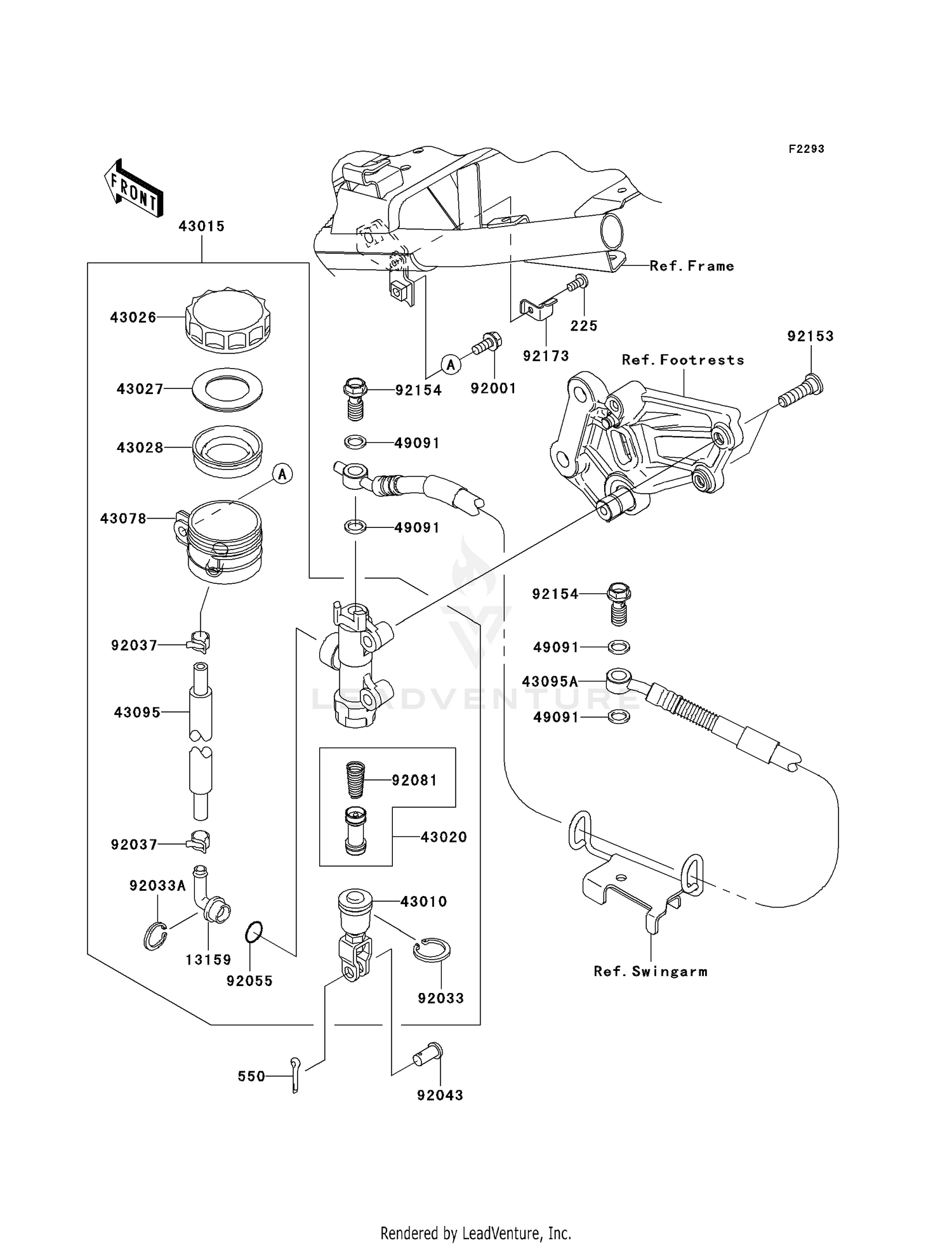 REAR MASTER CYLINDER