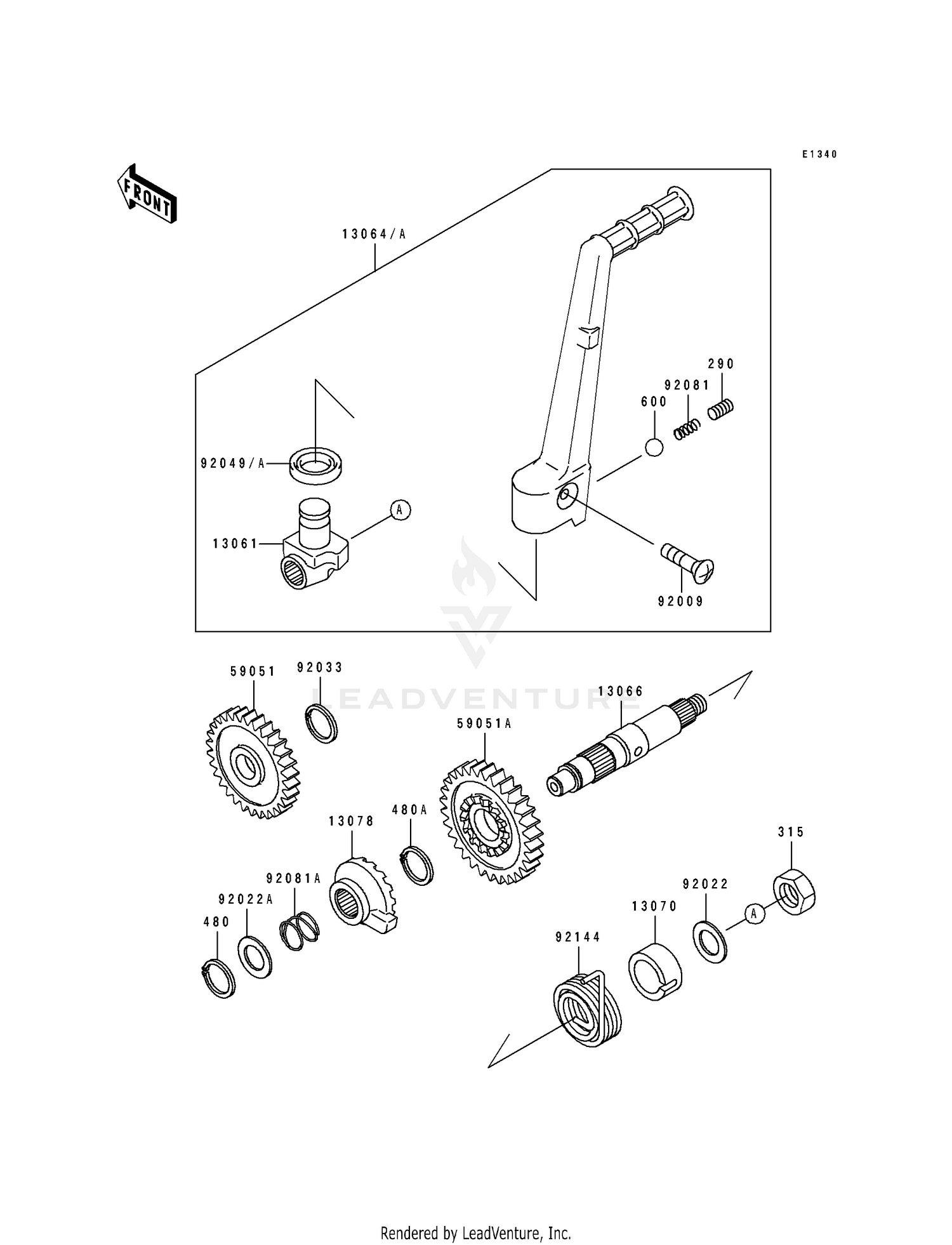 KICKSTARTER MECHANISM