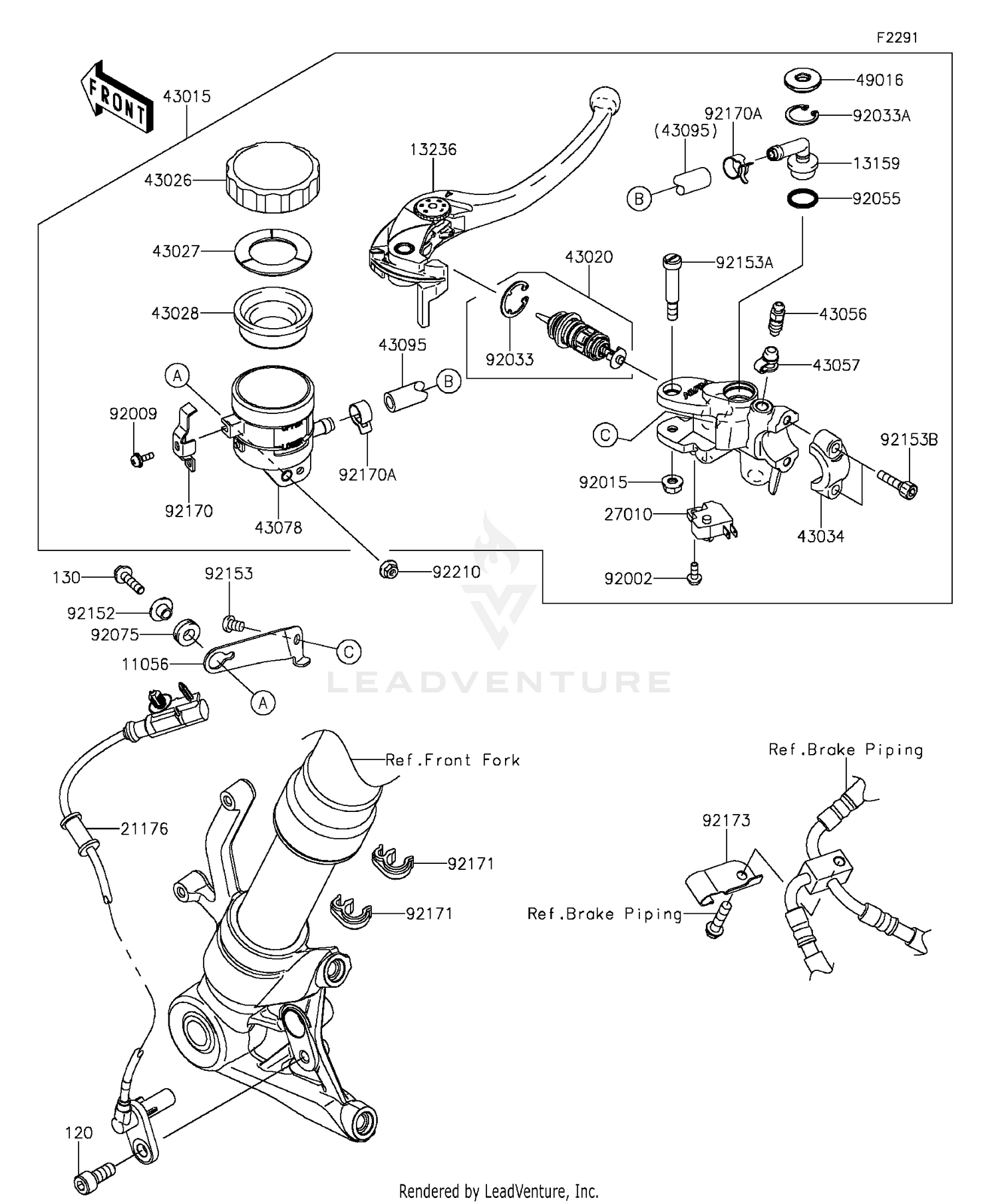 Front Master Cylinder