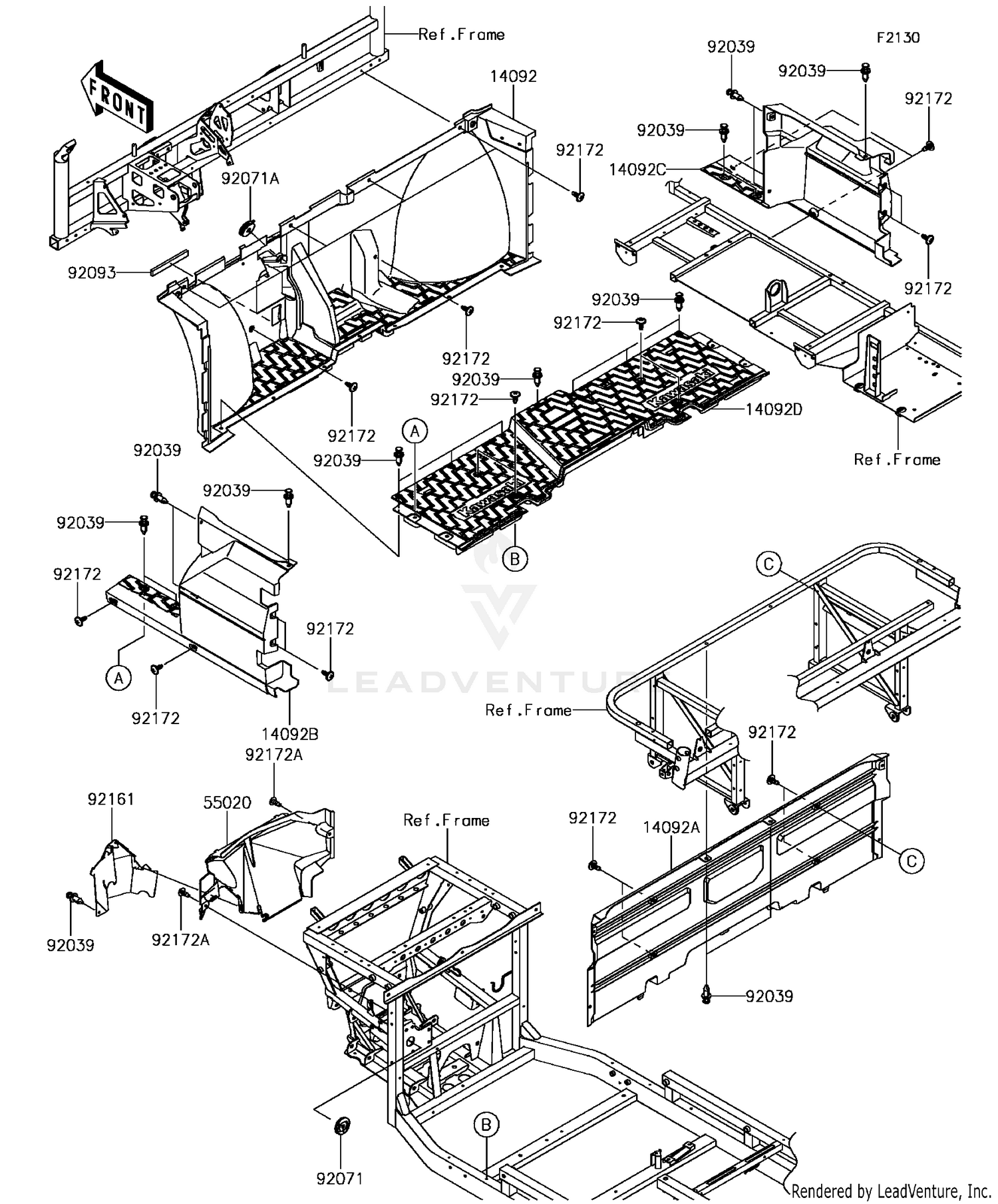 Frame Fittings(Front)