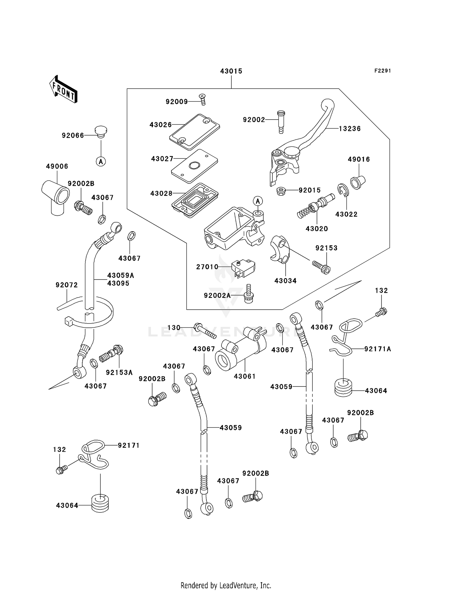 FRONT MASTER CYLINDER