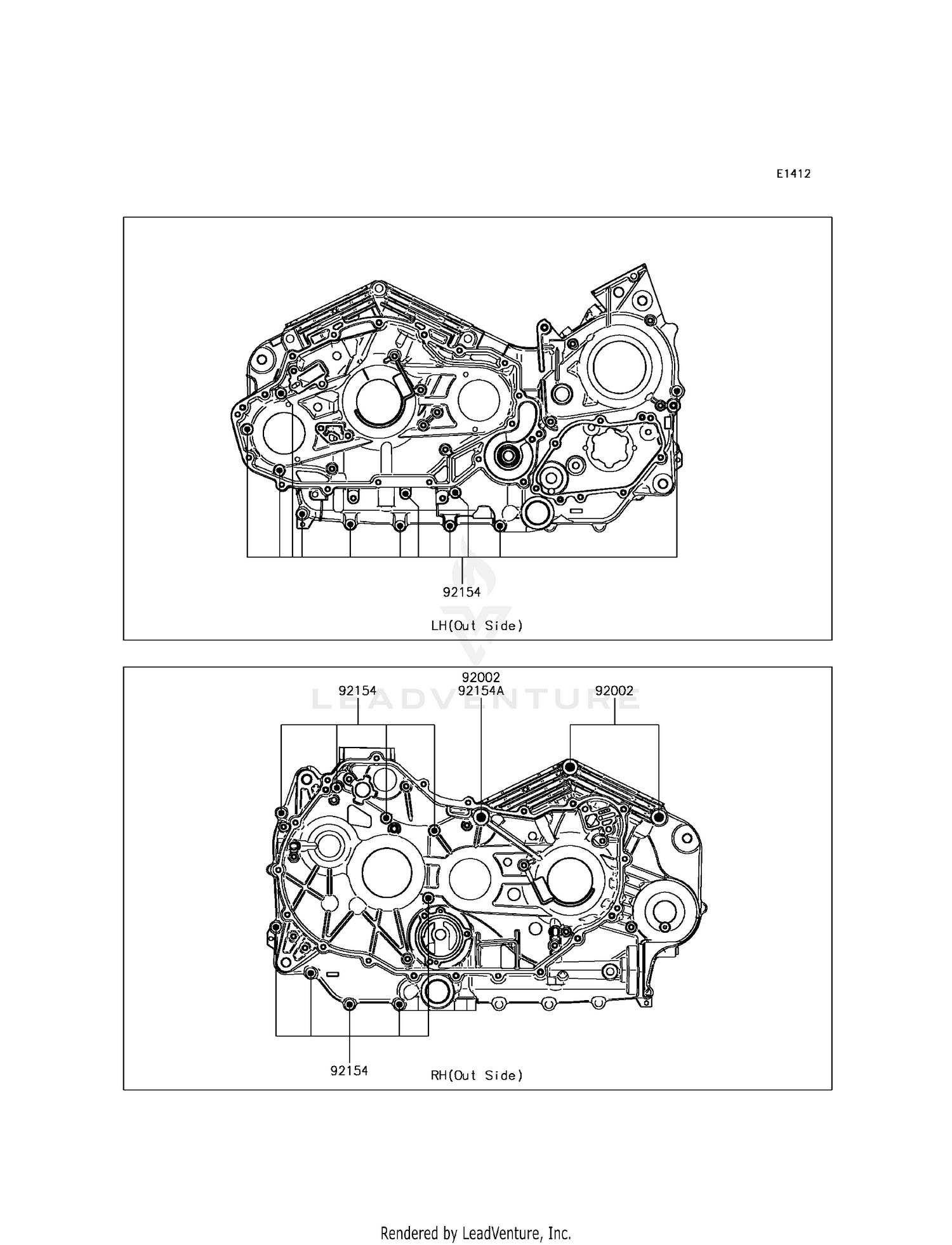 CRANKCASE BOLT PATTERN
