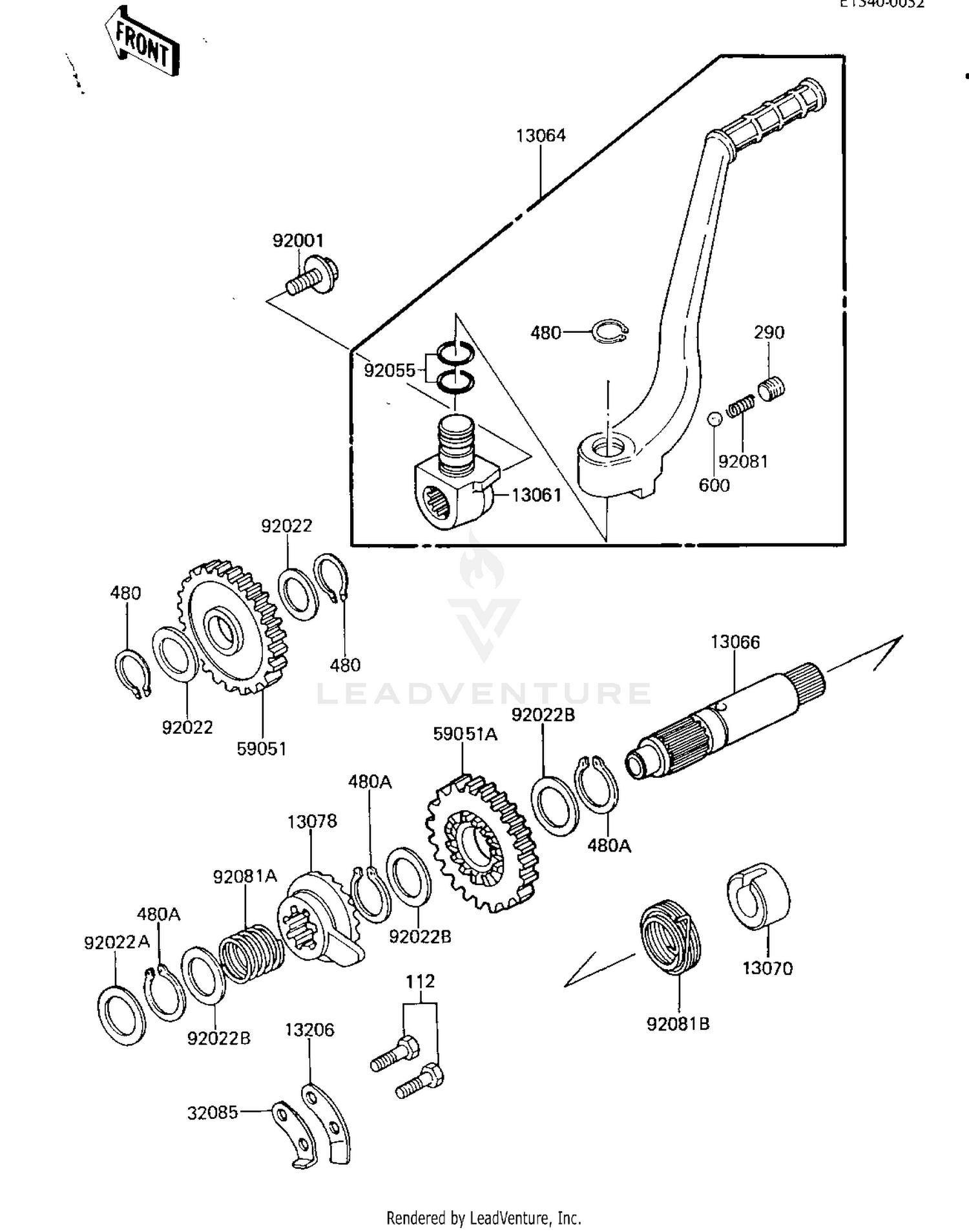 KICKSTARTER MECHANISM