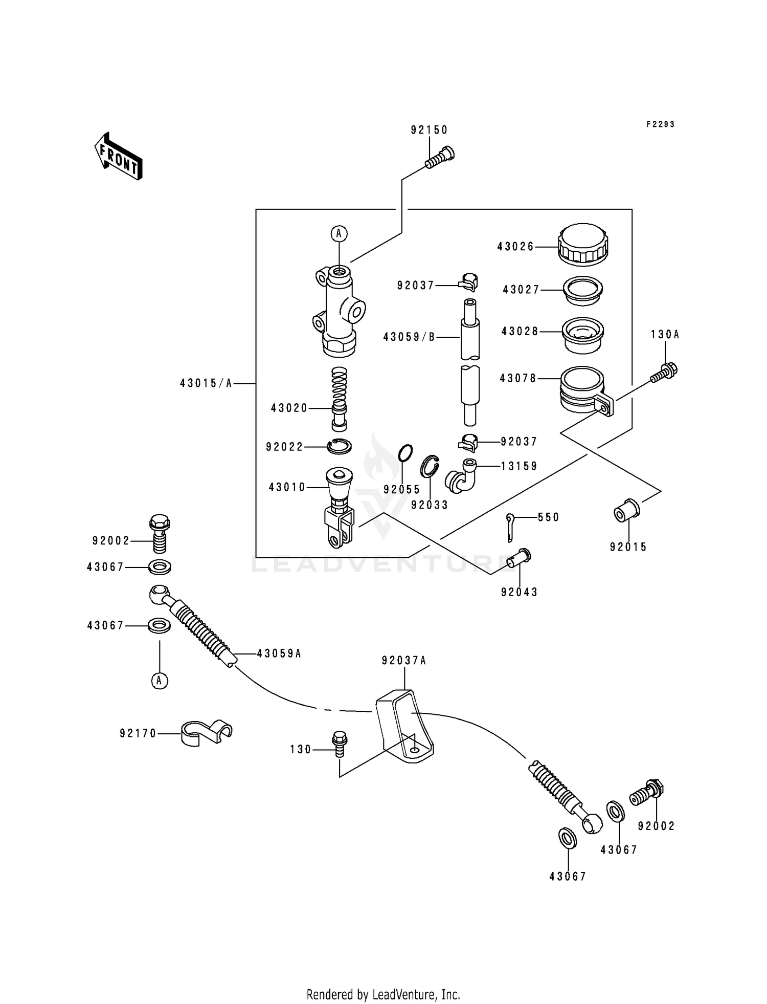 REAR MASTER CYLINDER