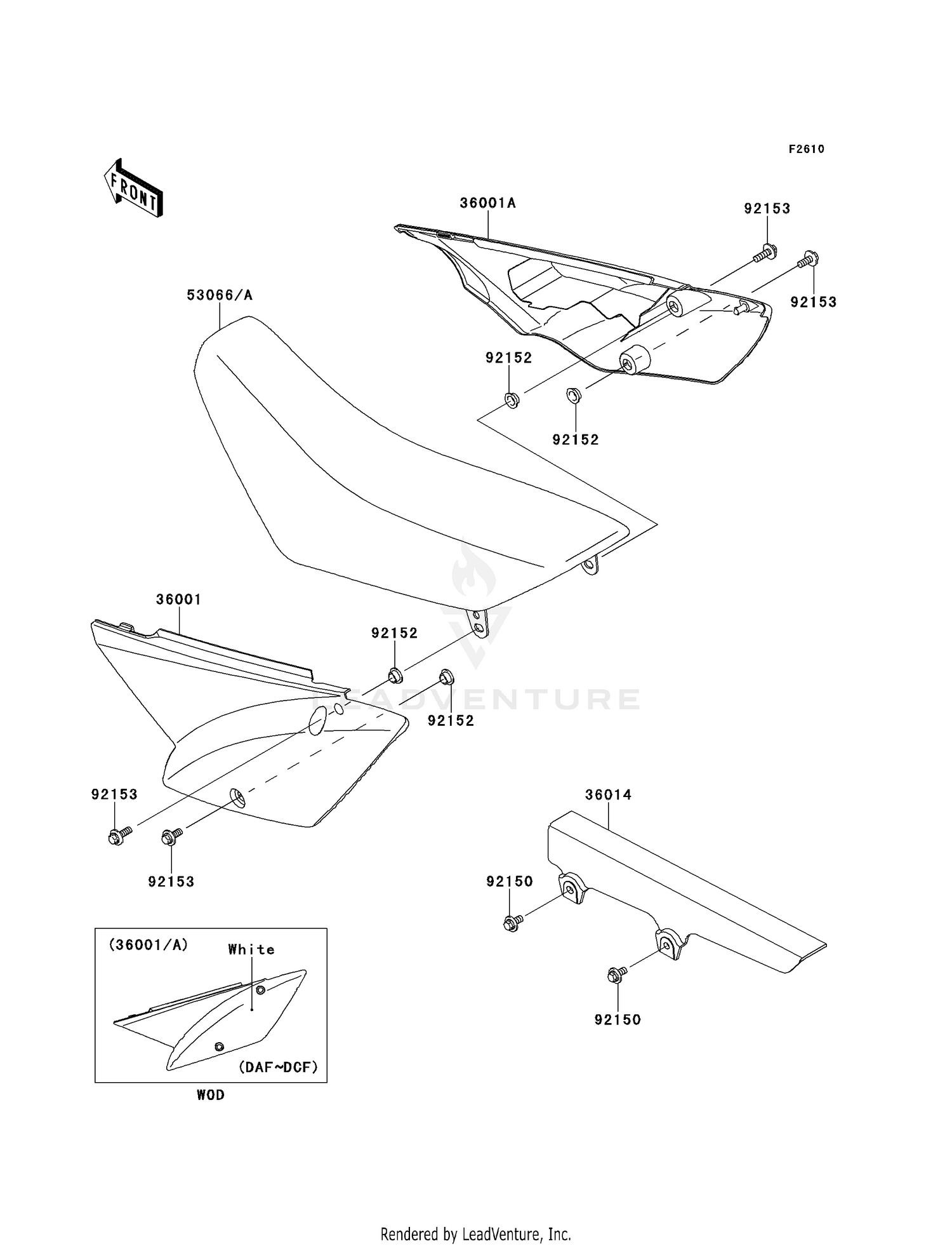 SIDE COVERS/CHAIN COVER