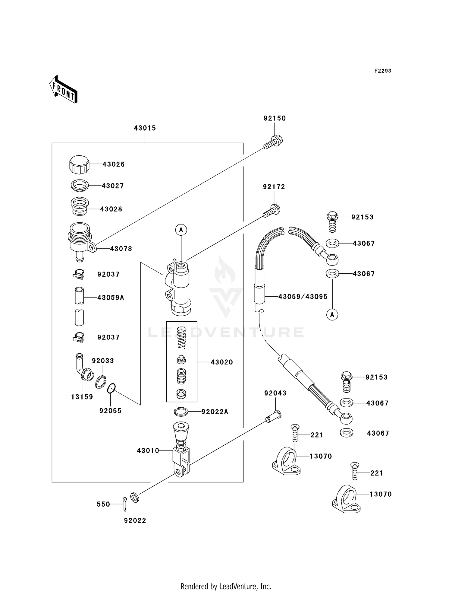 REAR MASTER CYLINDER