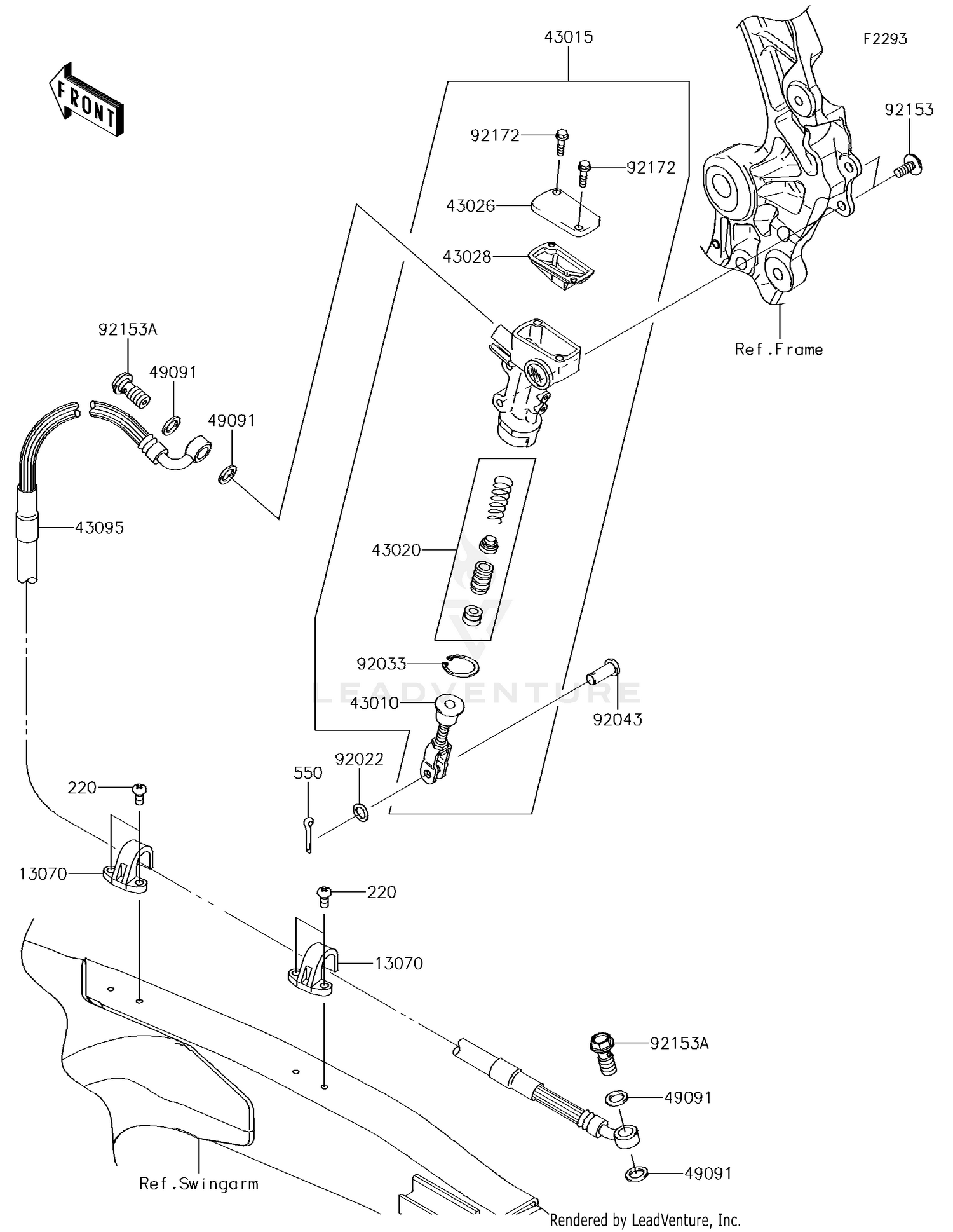 Rear Master Cylinder