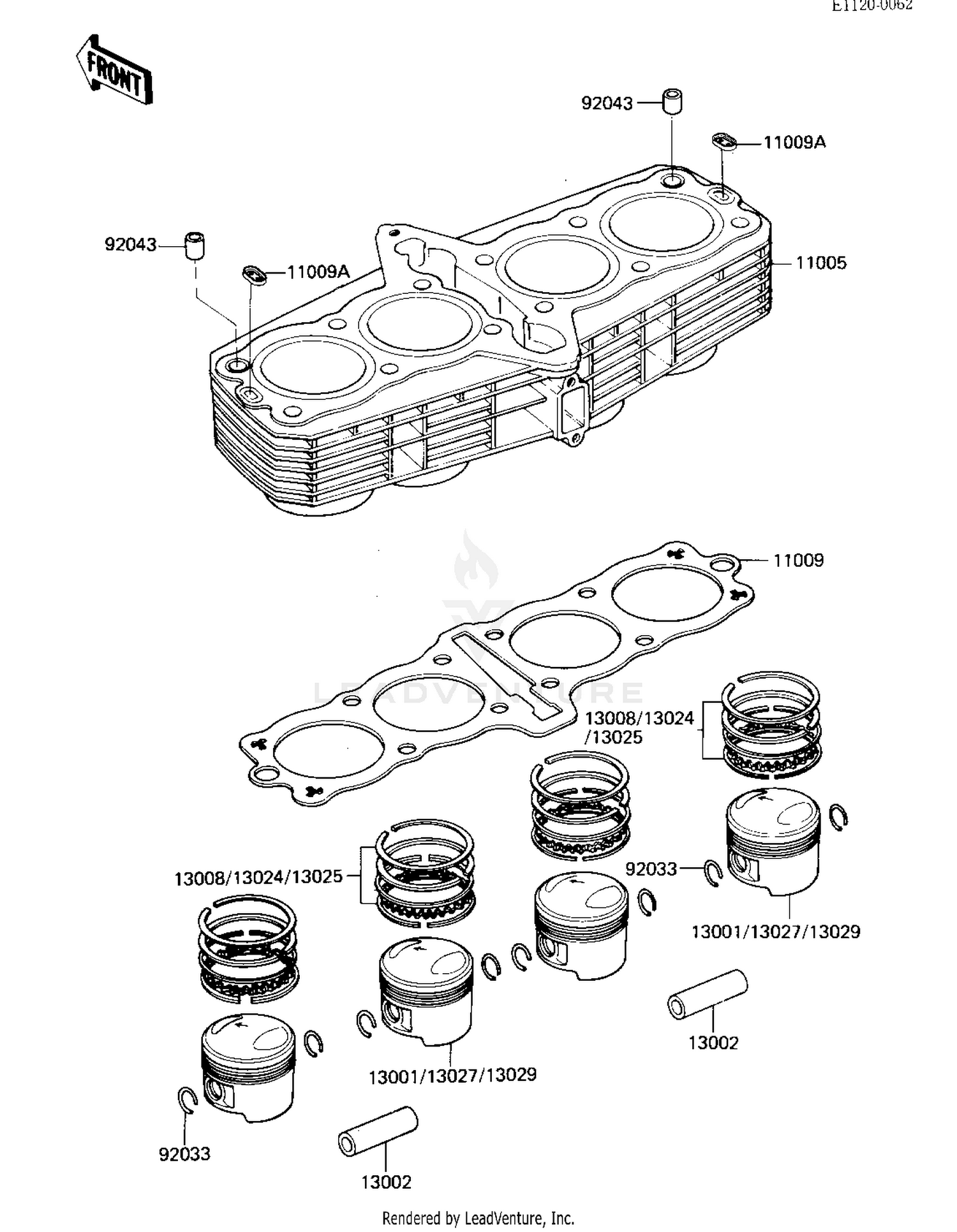 CYLINDER/PISTONS
