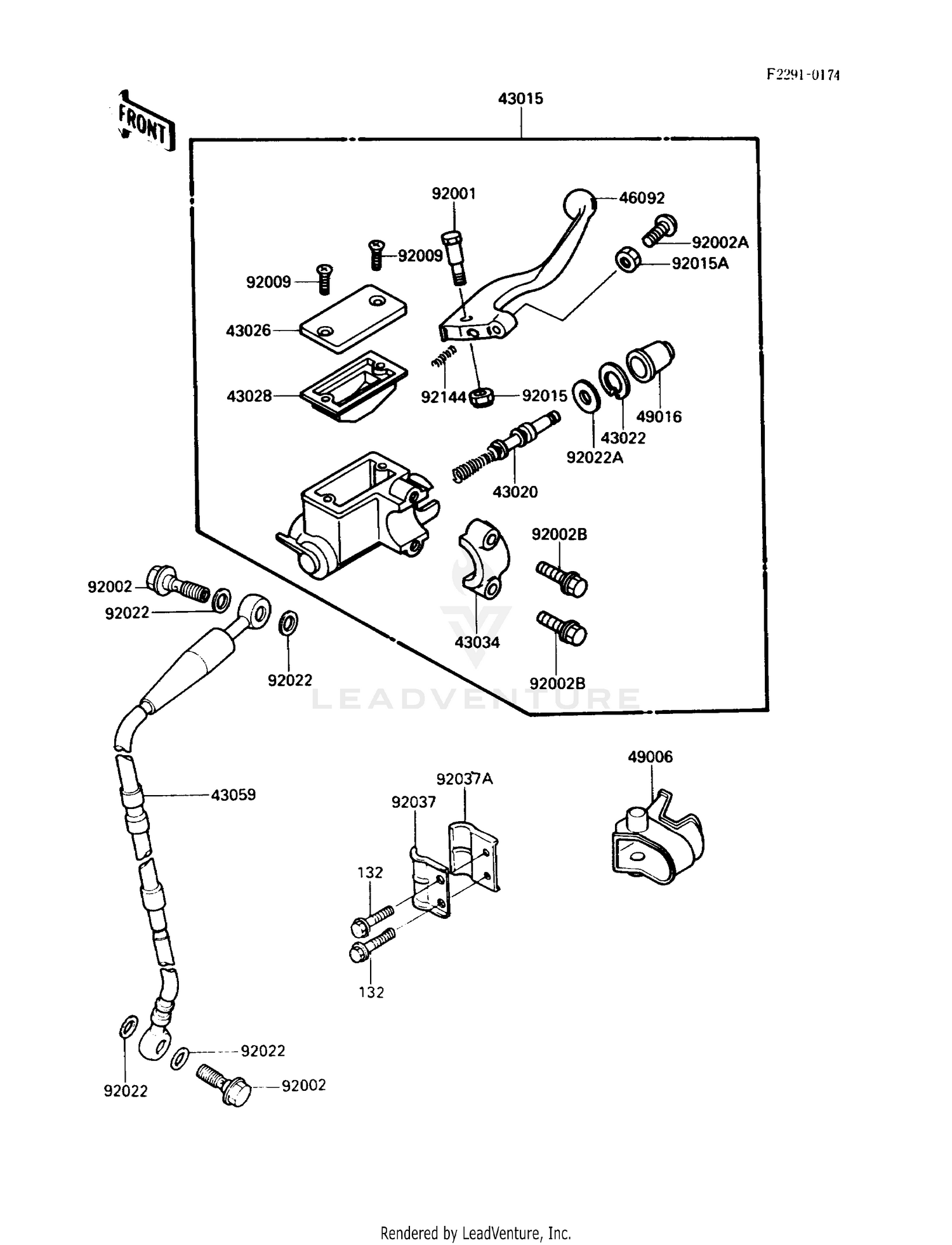 FRONT MASTER CYLINDER