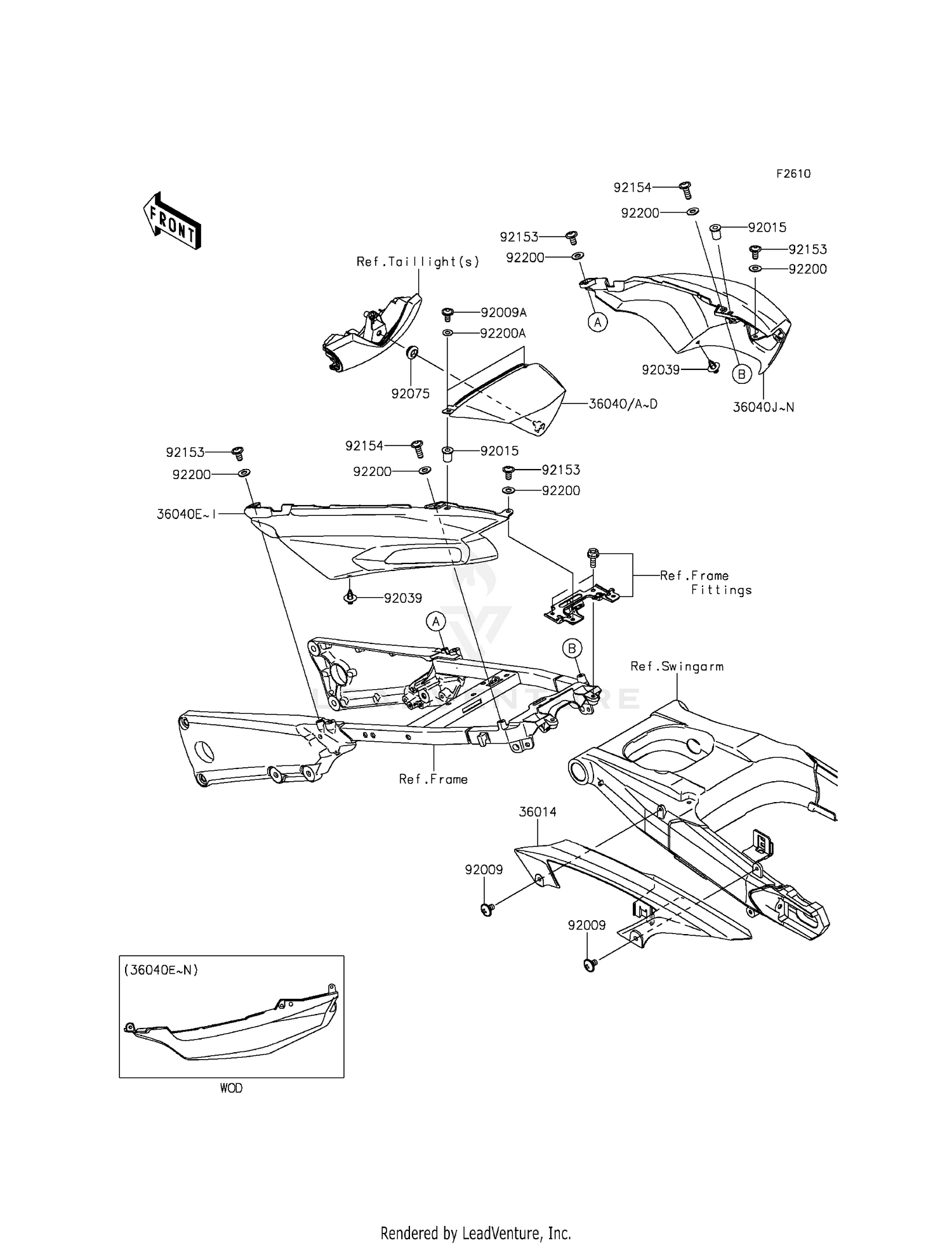 SIDE COVERS/CHAIN COVER