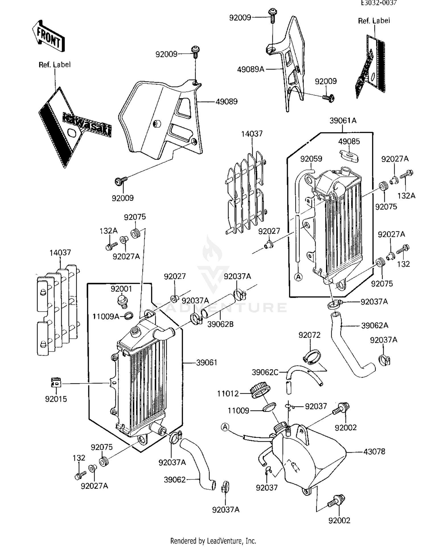 RADIATOR/COOLANT TANK