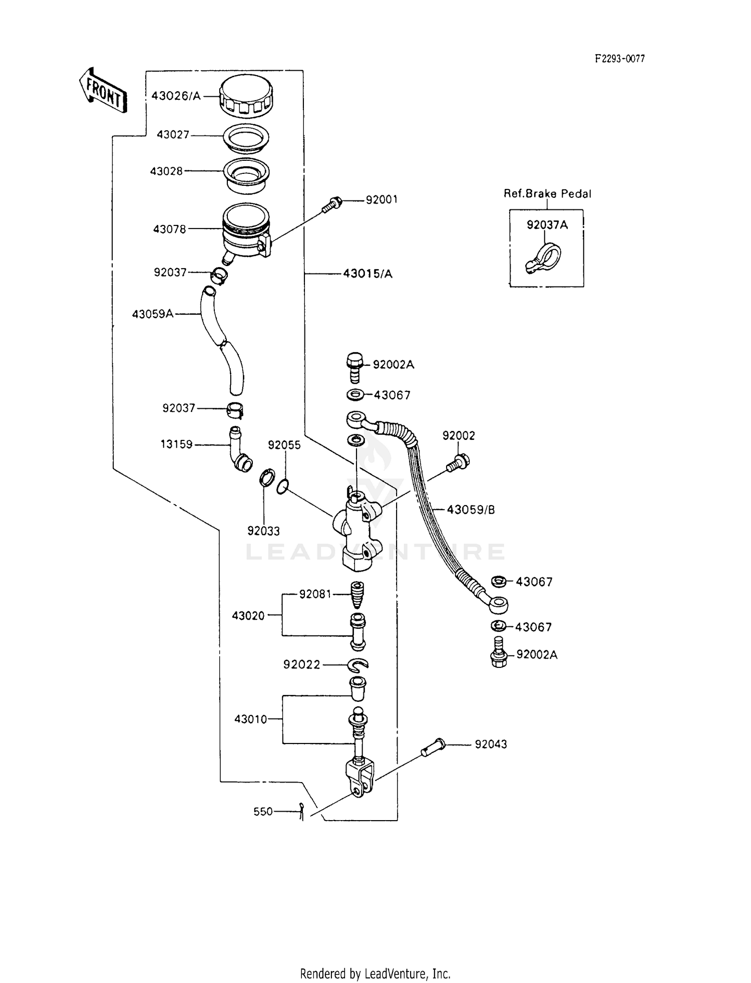 REAR MASTER CYLINDER