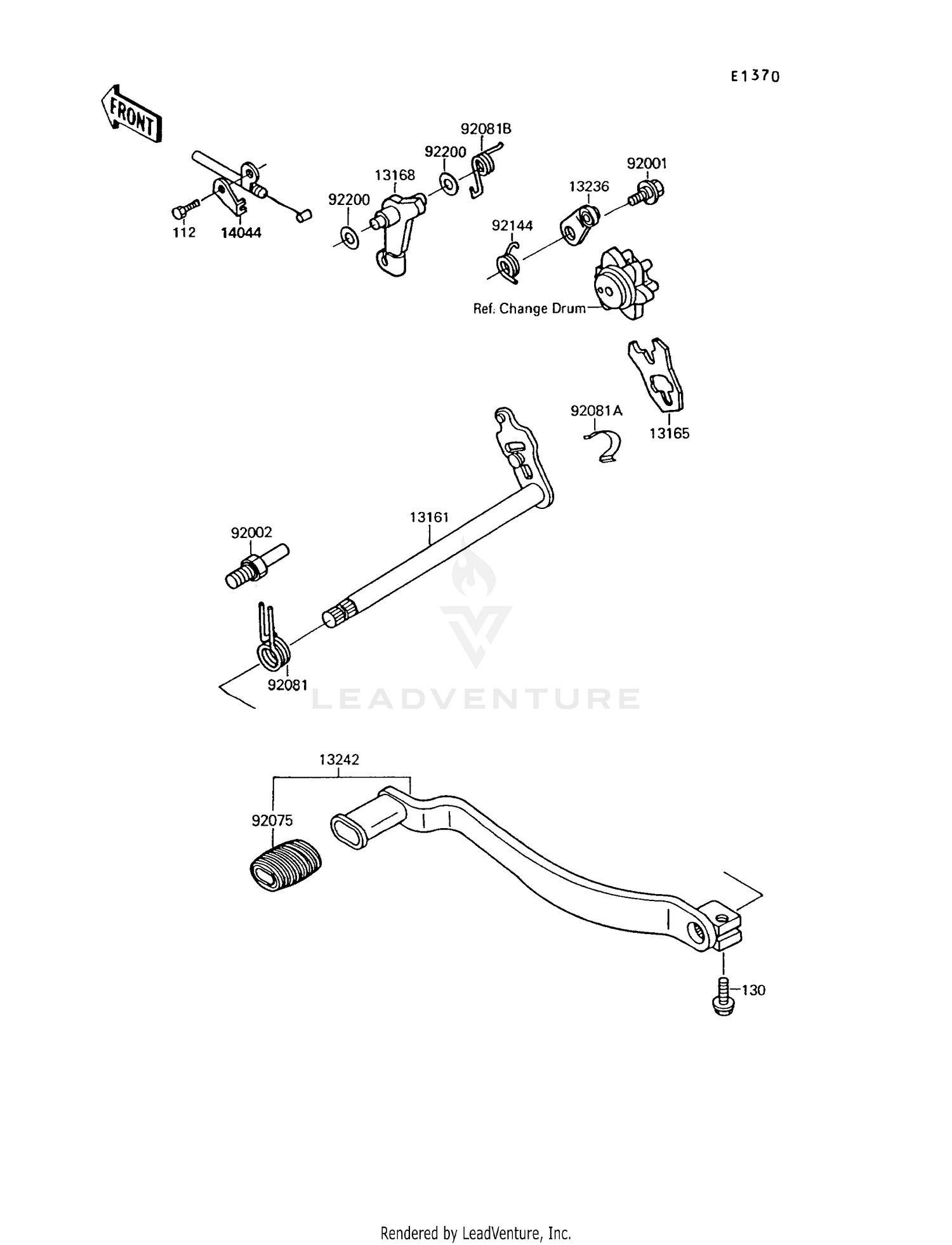 GEAR CHANGE MECHANISM