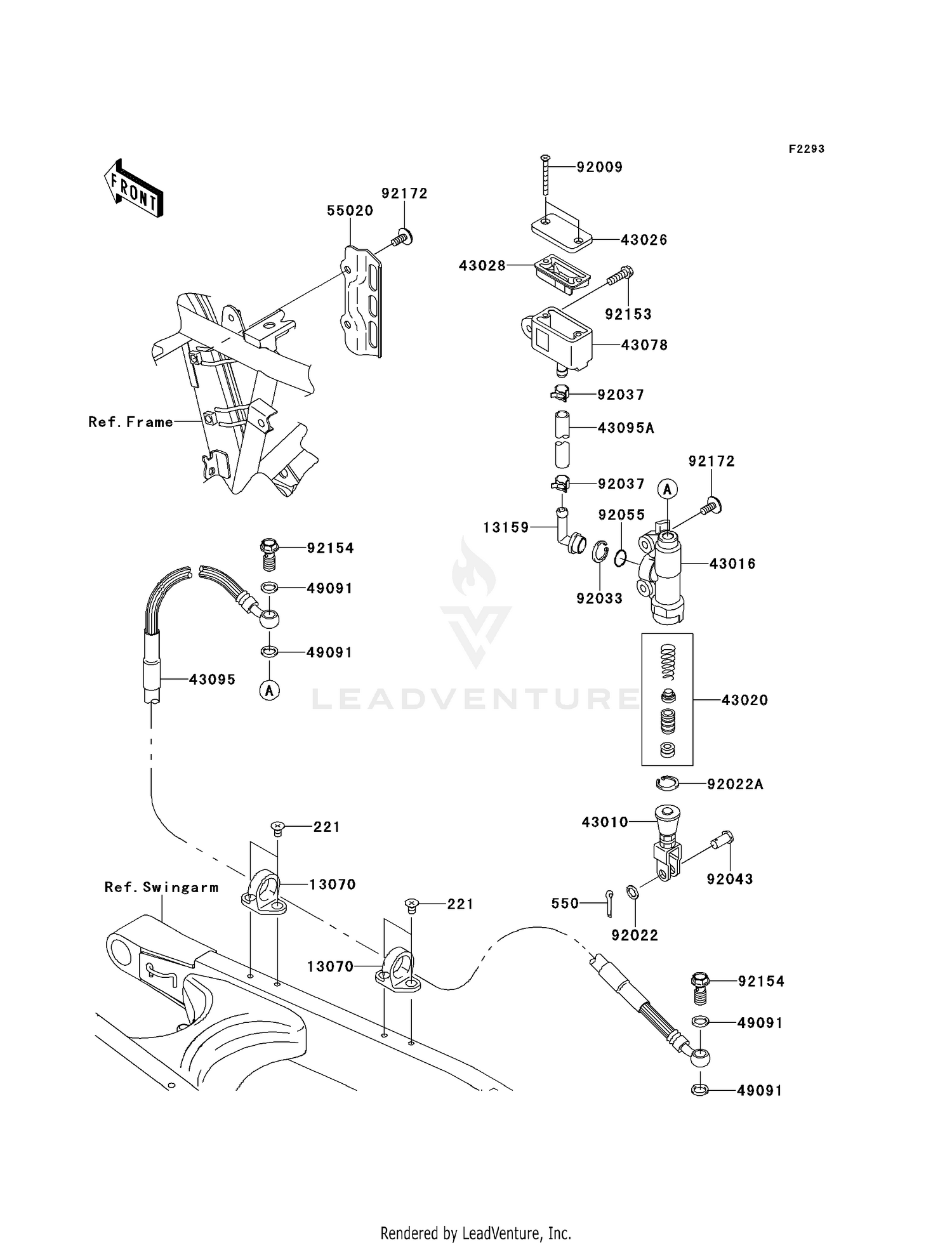 REAR MASTER CYLINDER