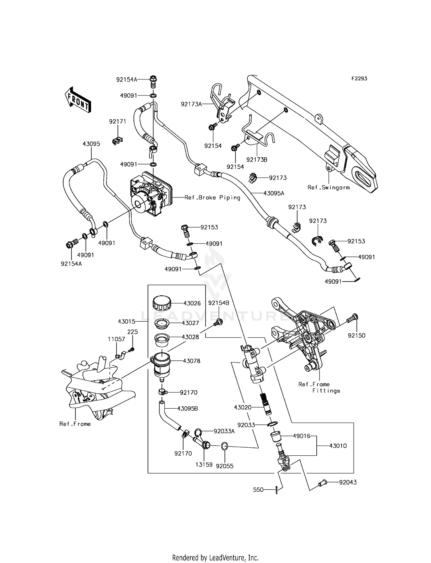 REAR MASTER CYLINDER