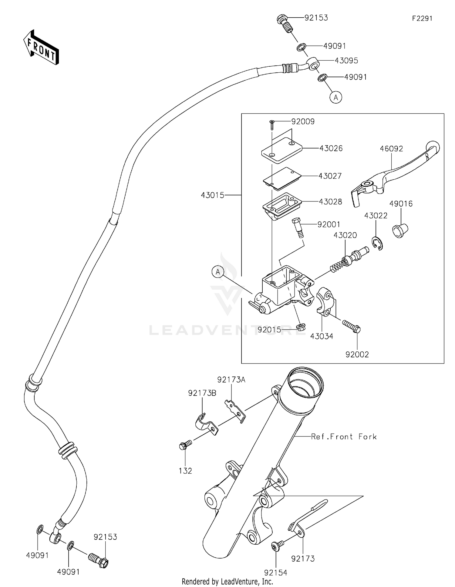 Front Master Cylinder