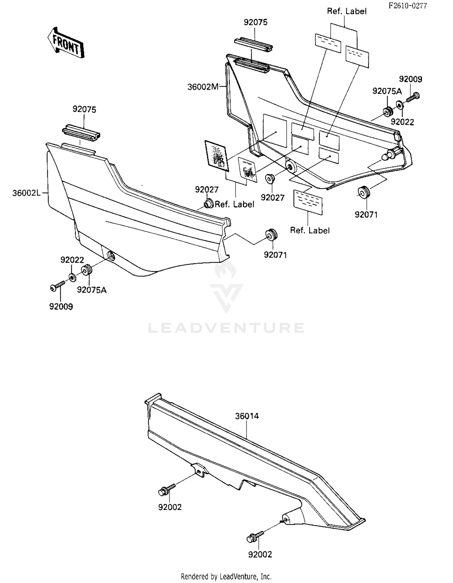 SIDE COVERS/CHAIN COVER