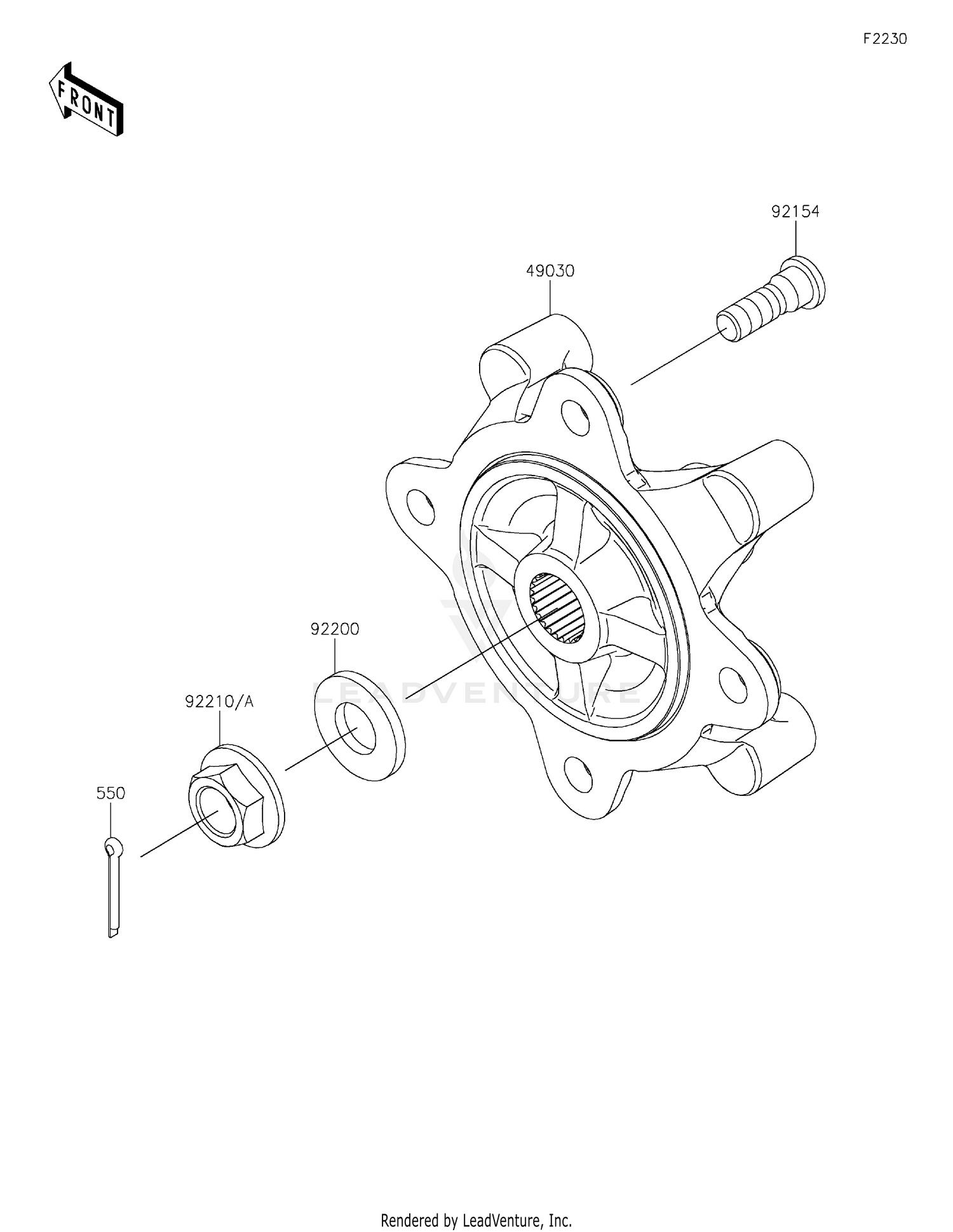 Front Hubs/Brakes