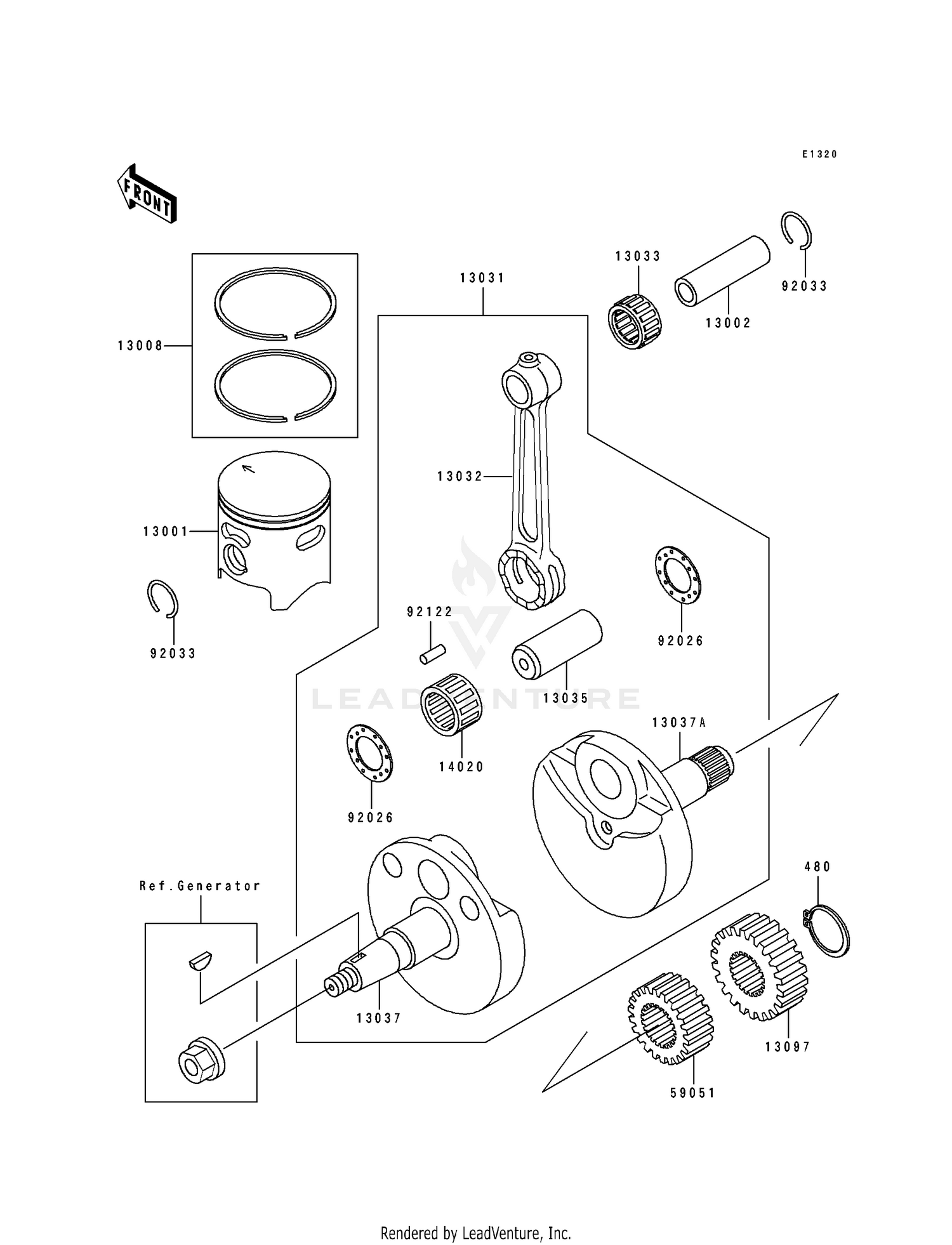 CRANKSHAFT/PISTON(S)