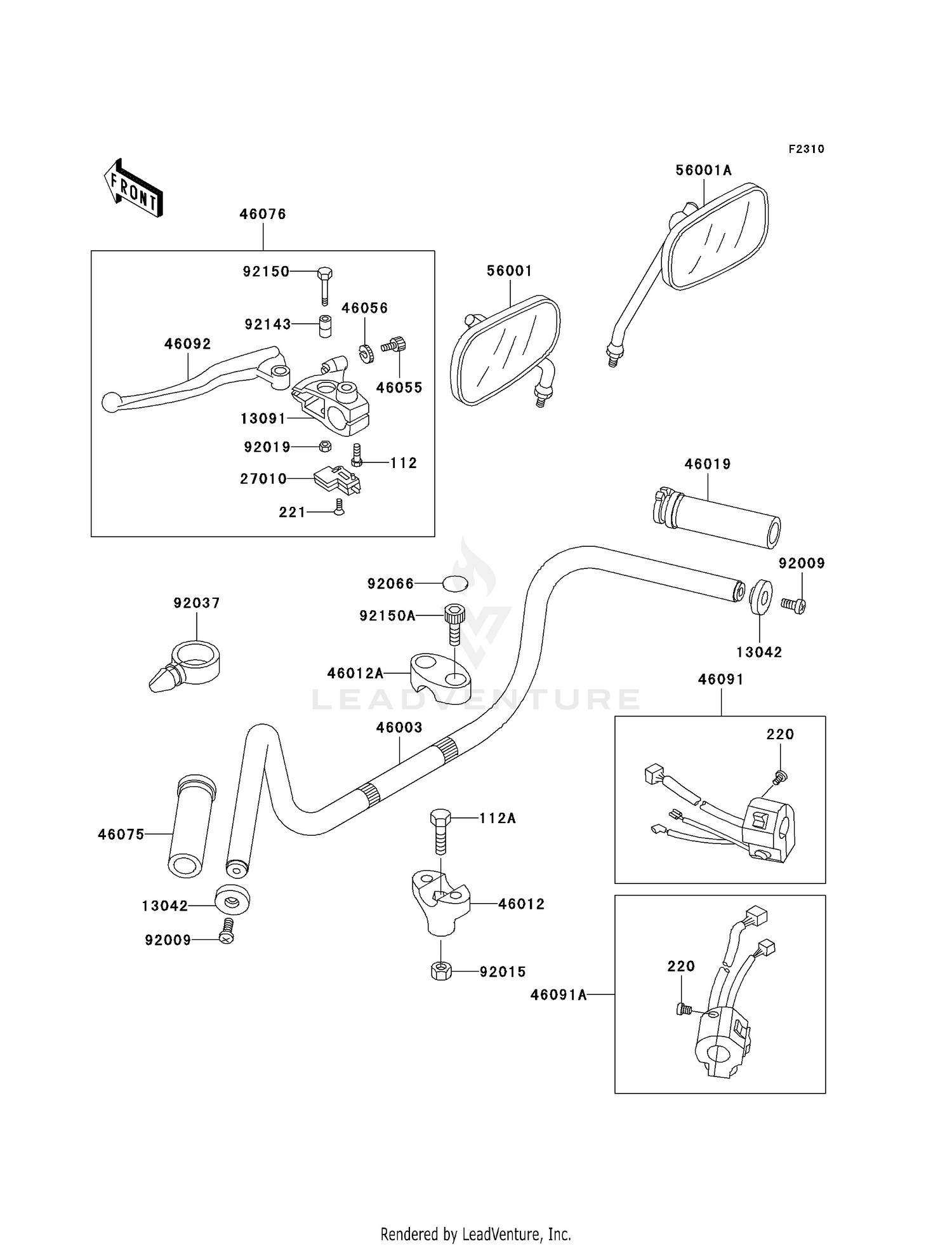 HANDLEBAR (VN800-B1)