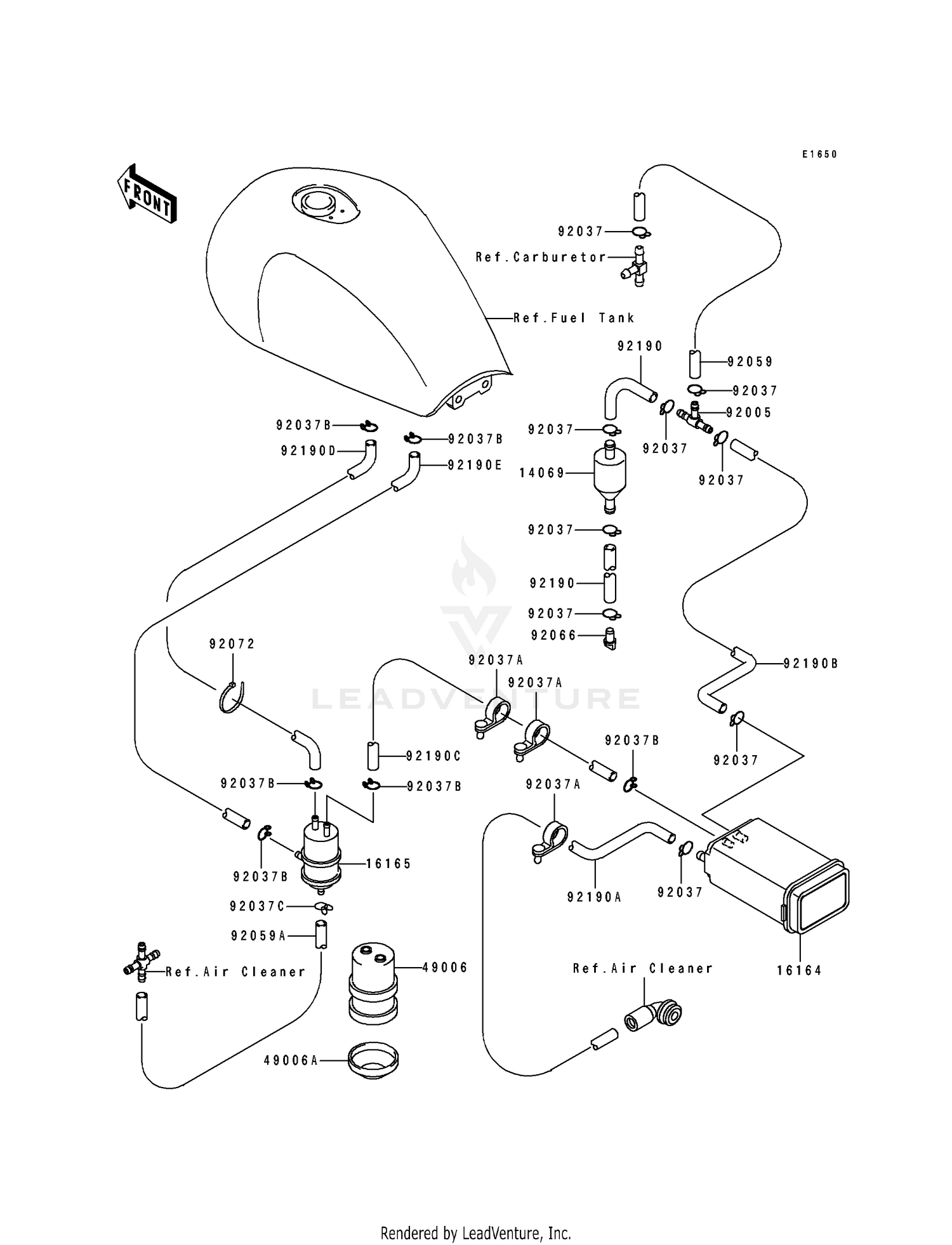 FUEL EVAPORATIVE SYSTEM