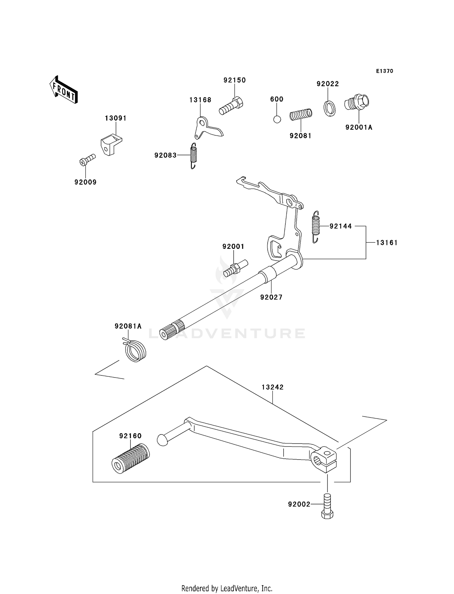 GEAR CHANGE MECHANISM