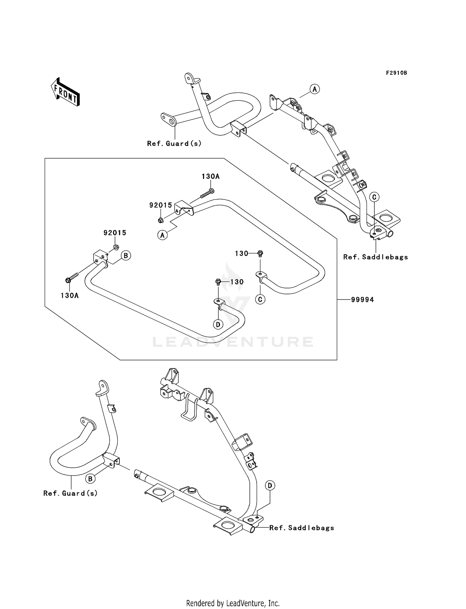 ACCESSORY (SADDLEBAG RAILS)