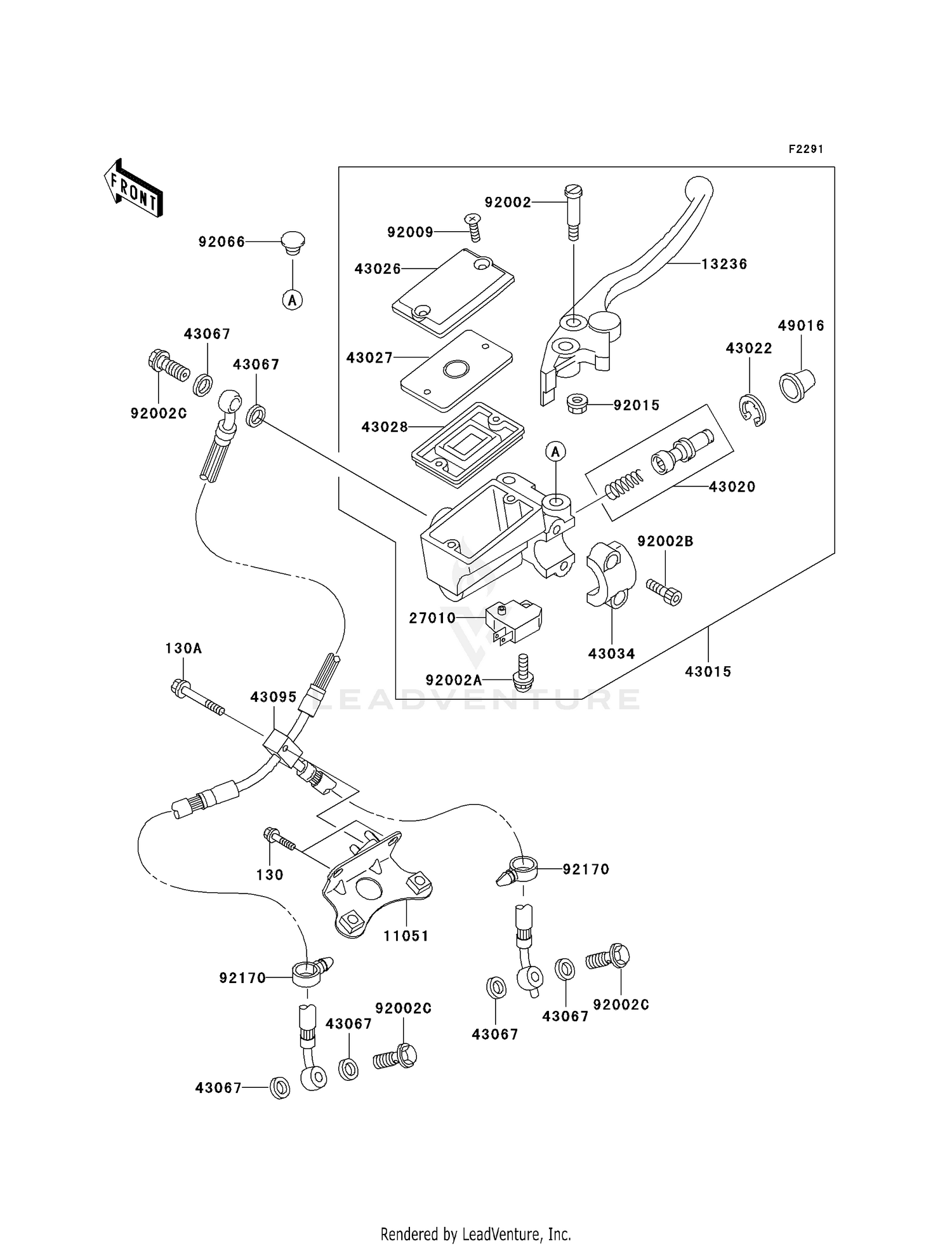 FRONT MASTER CYLINDER