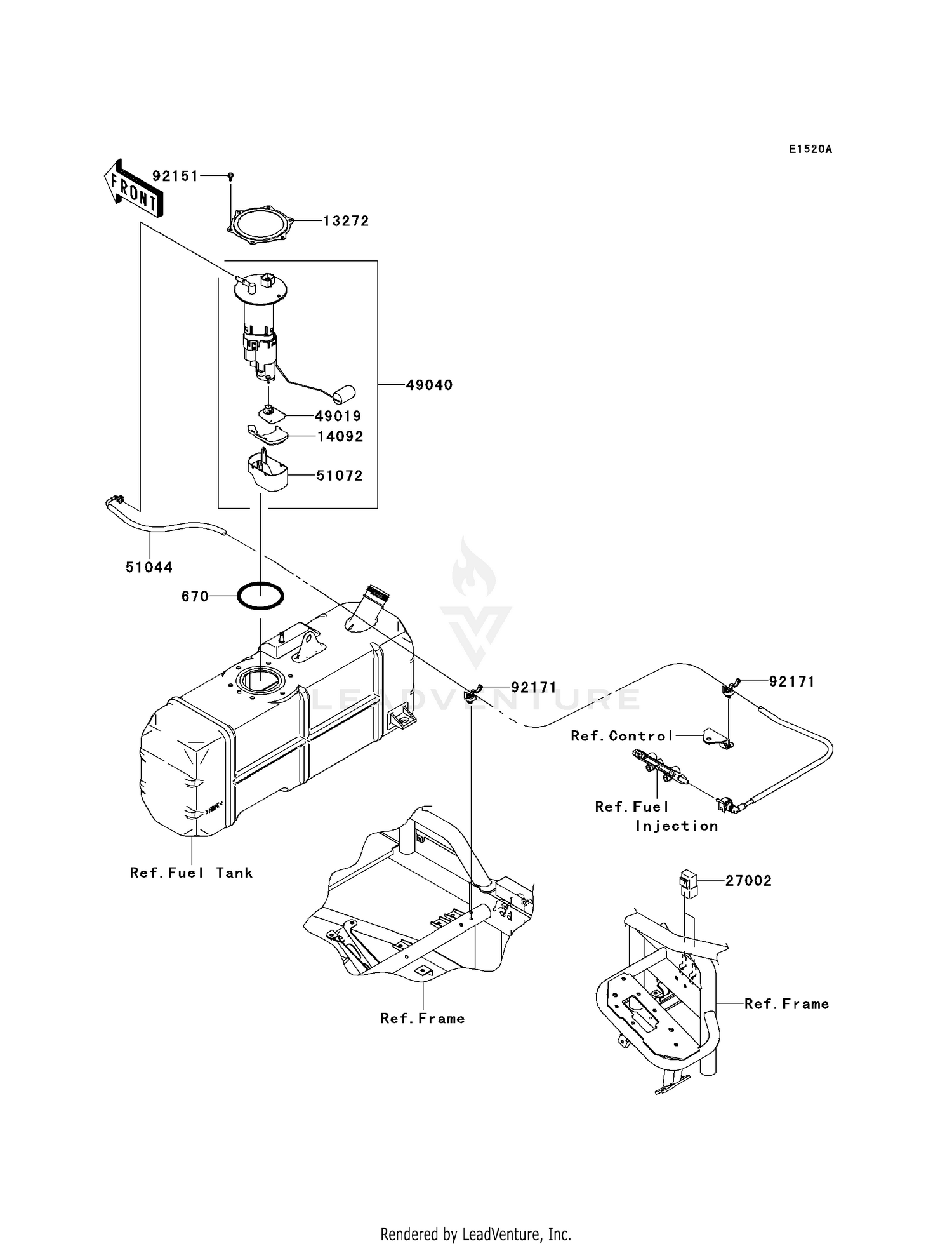 FUEL PUMP (MDF)