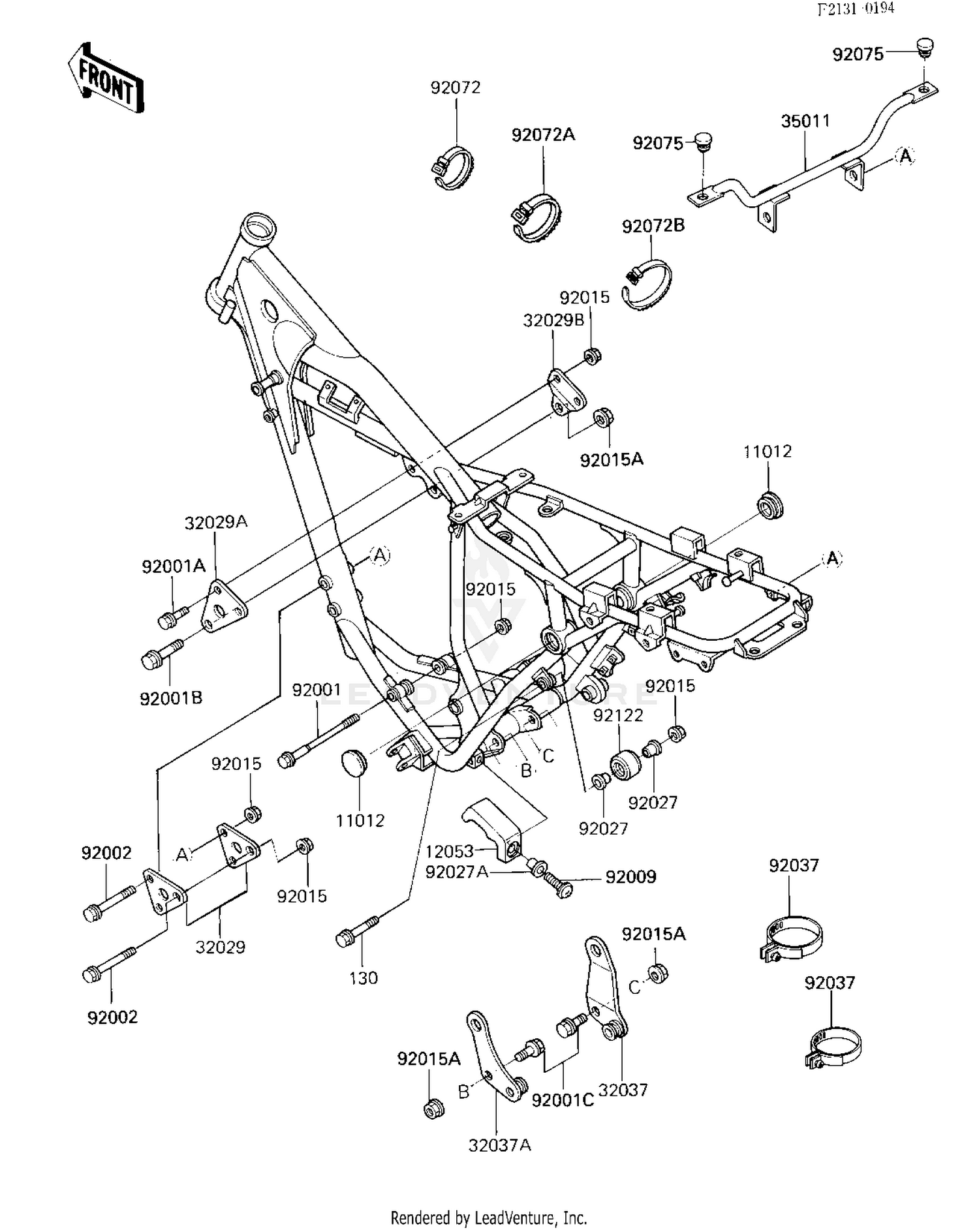 FRAME FITTINGS ('85 A2)