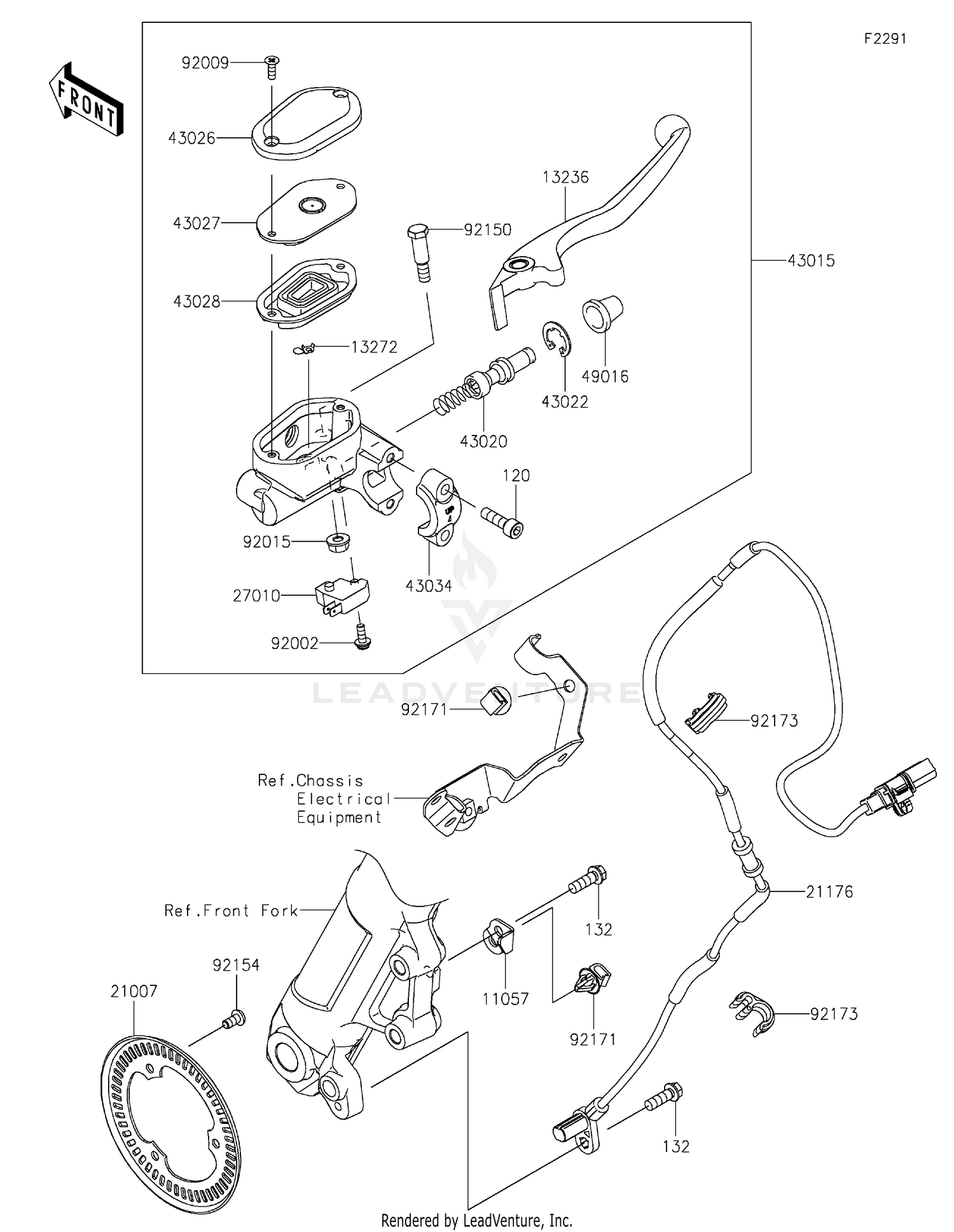 Front Master Cylinder
