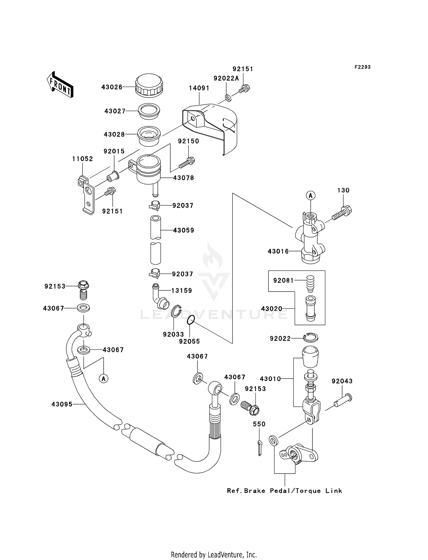 REAR MASTER CYLINDER