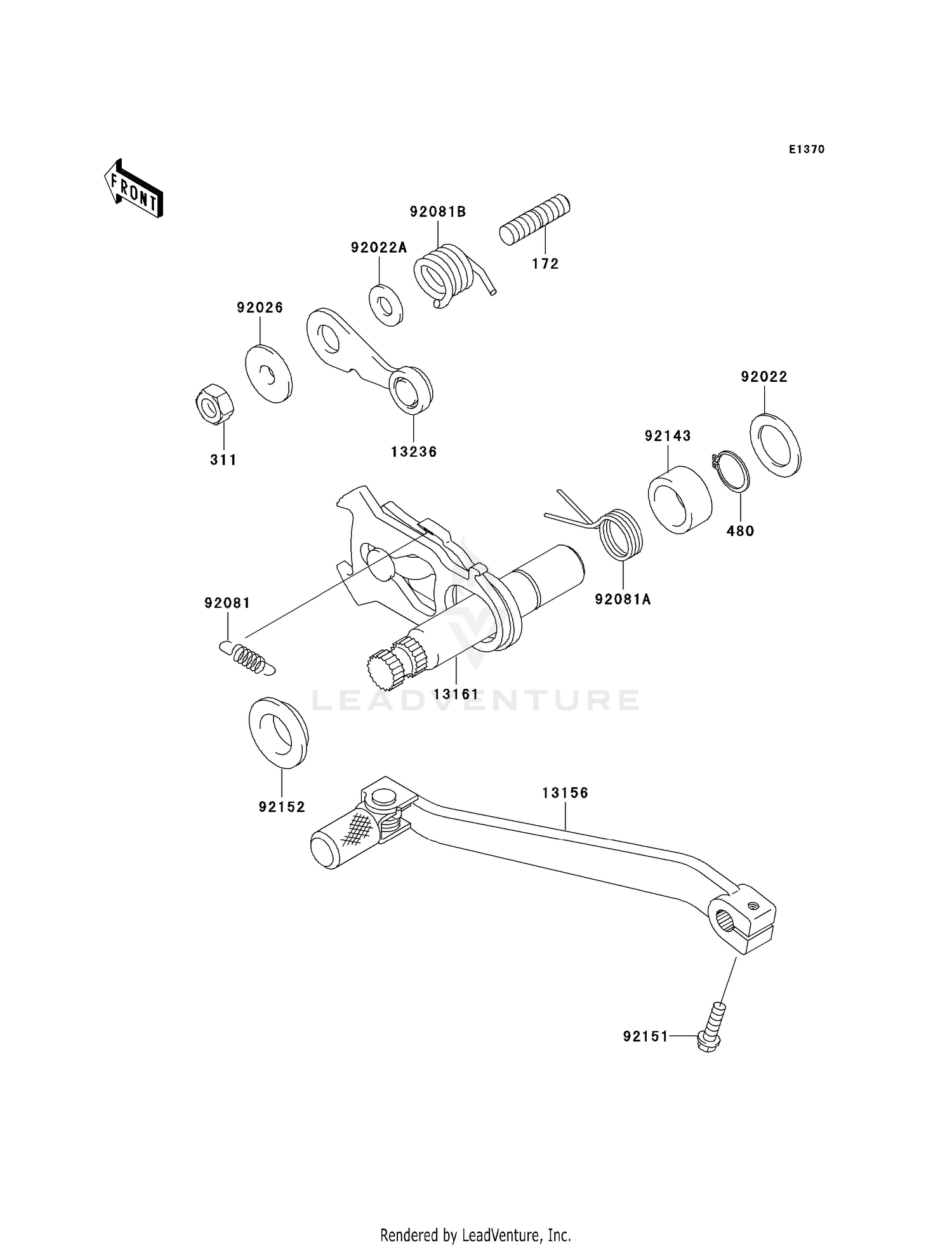 GEAR CHANGE MECHANISM