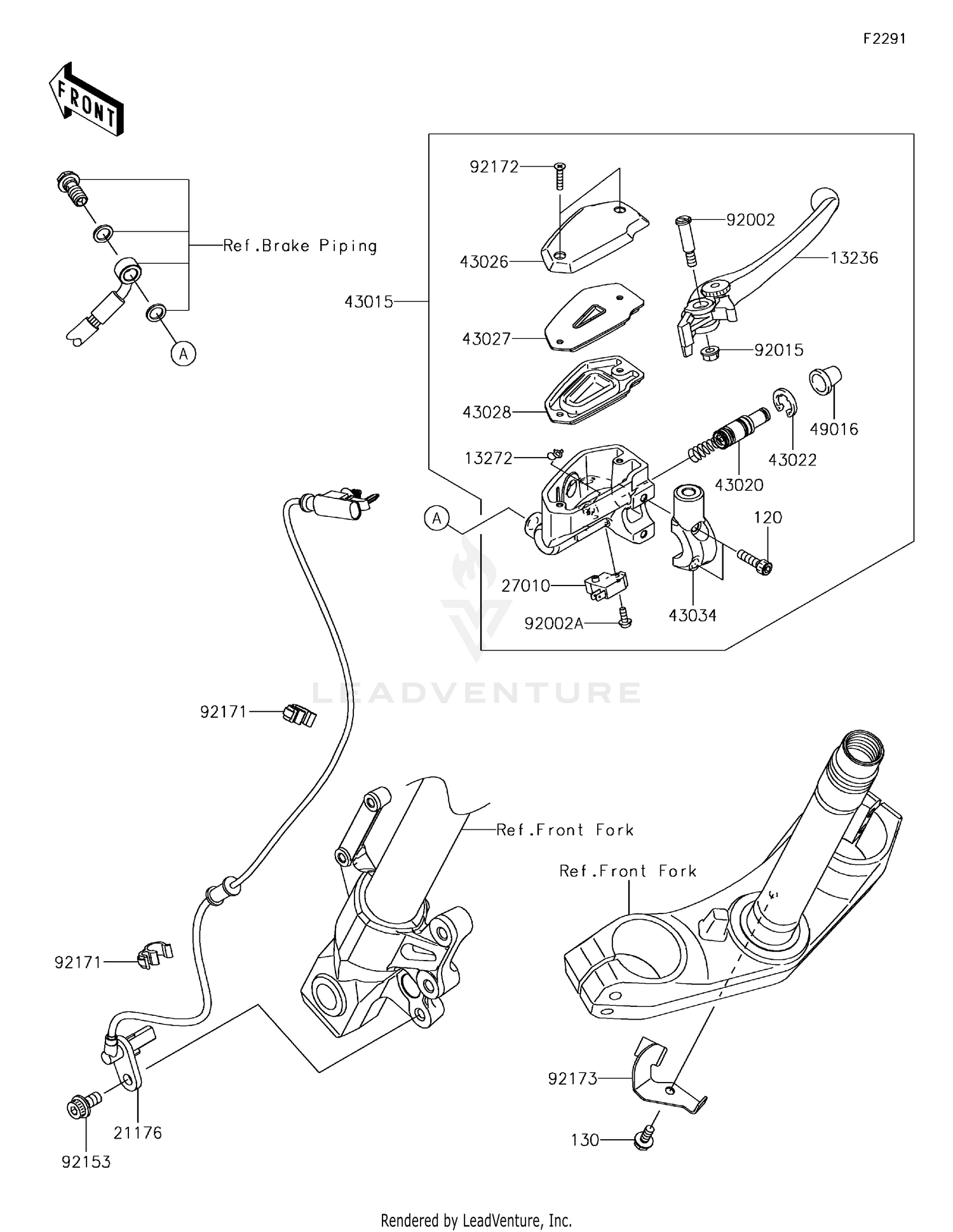 Front Master Cylinder