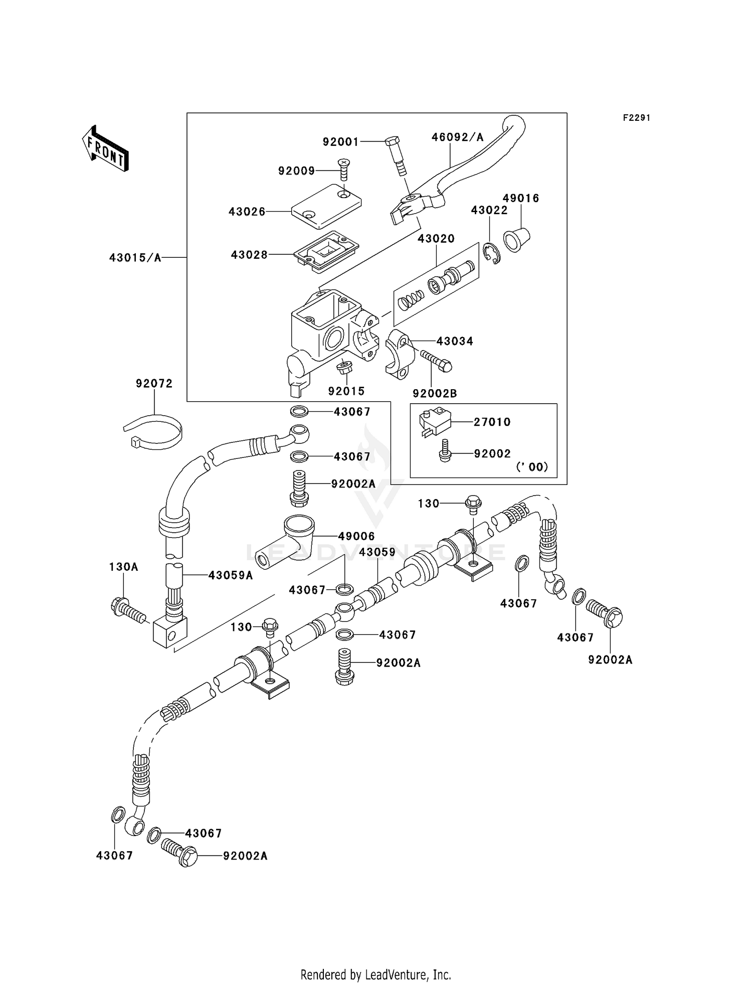 FRONT MASTER CYLINDER