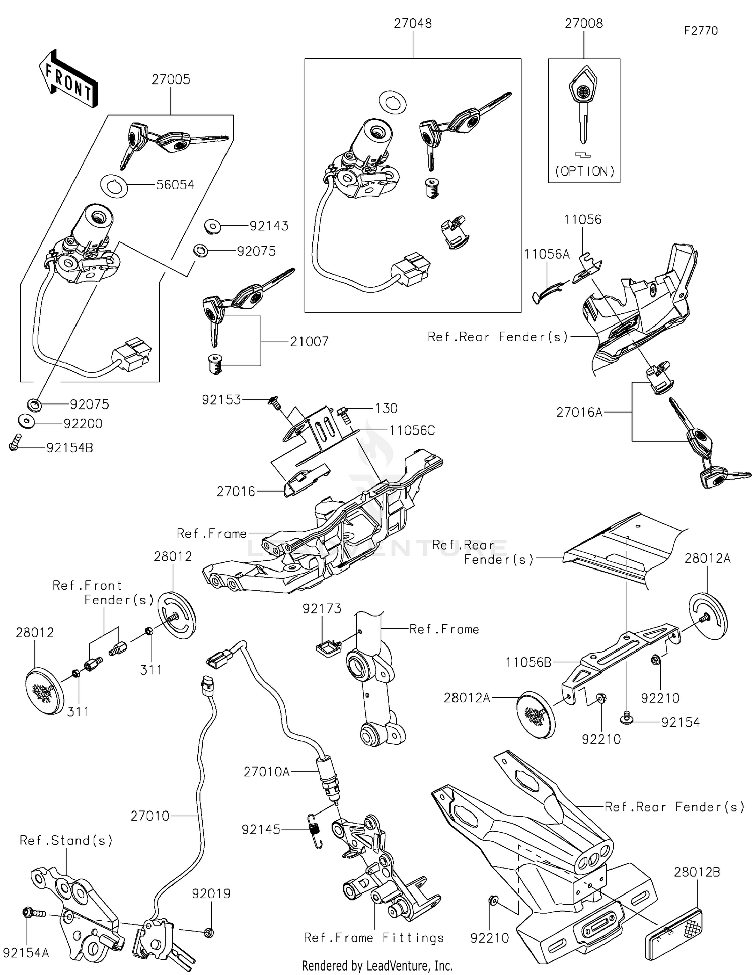 Ignition Switch/Locks/Reflectors