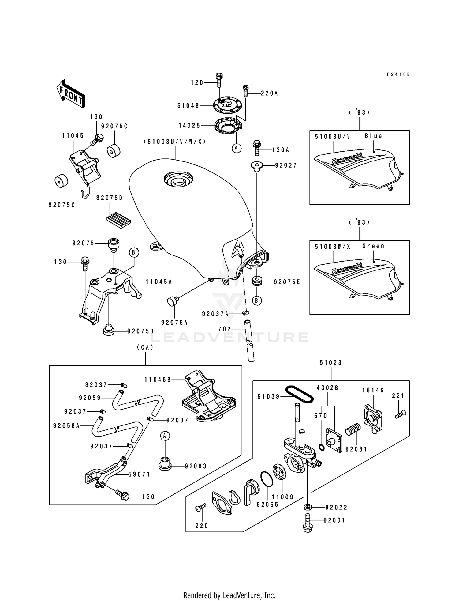 FUEL TANK (EX500-A7)