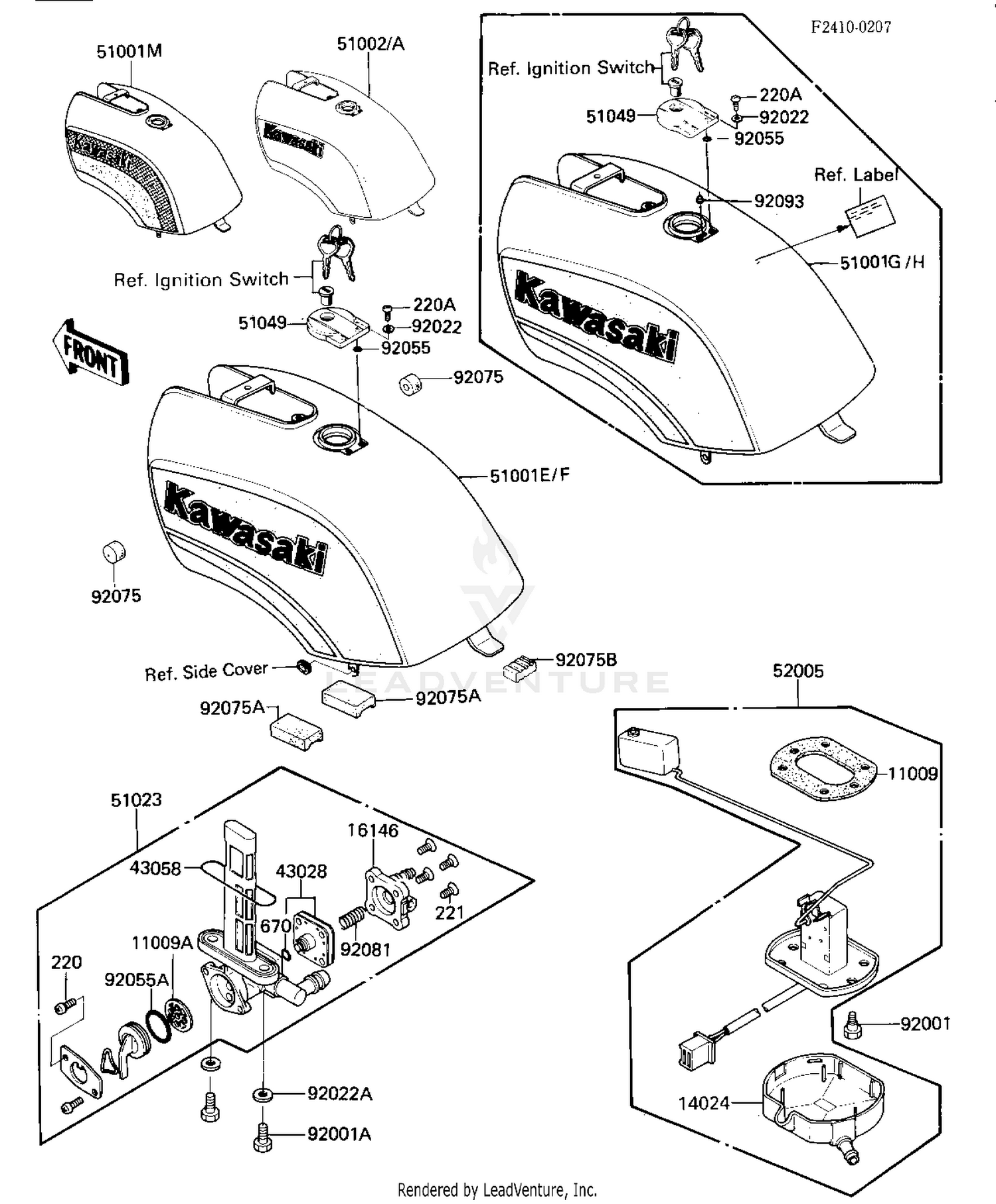 Shop OEM 1985 Kawasaki GPZ - ZX550 Motorcycle Parts | MotoSport