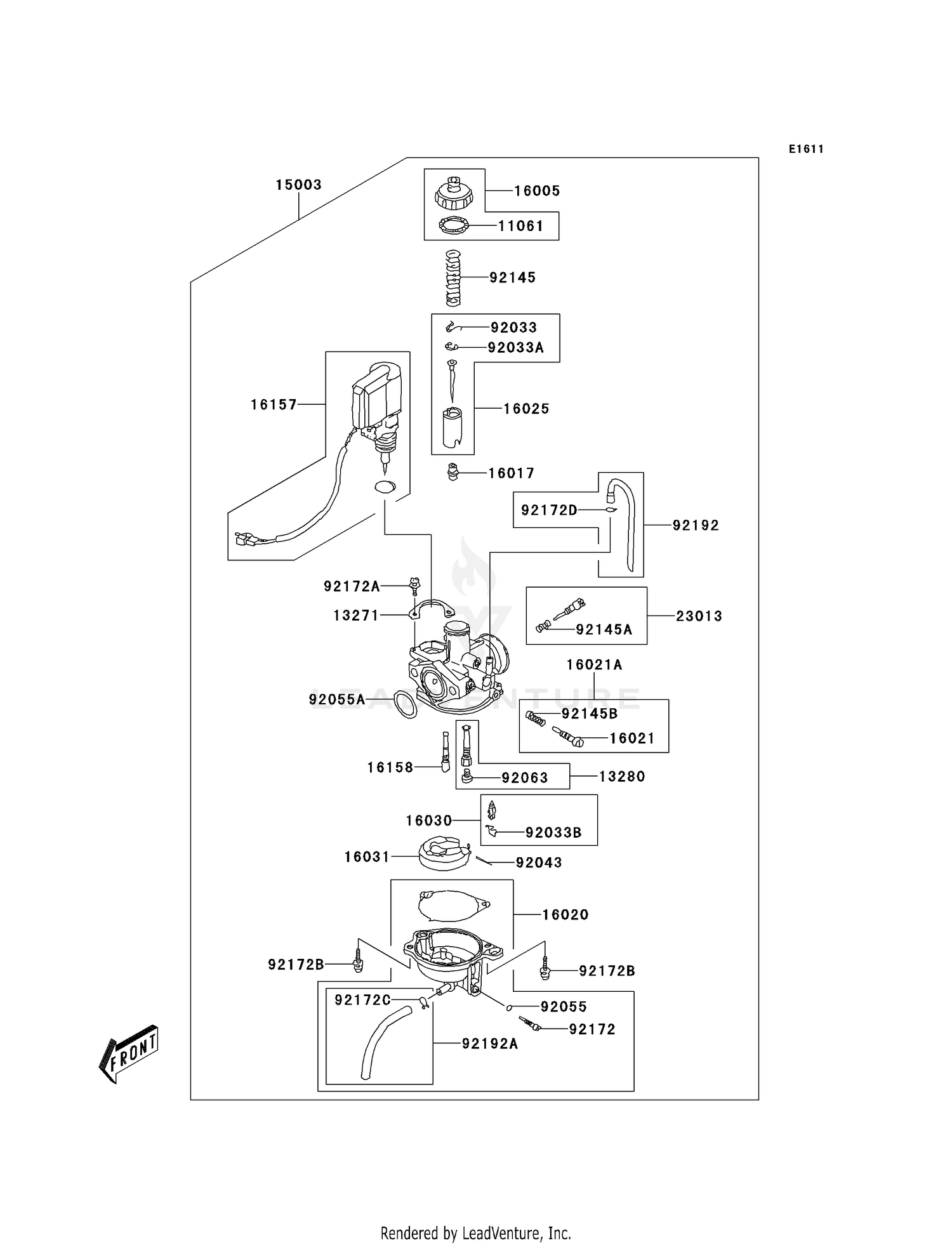 CARBURETOR (B7F)