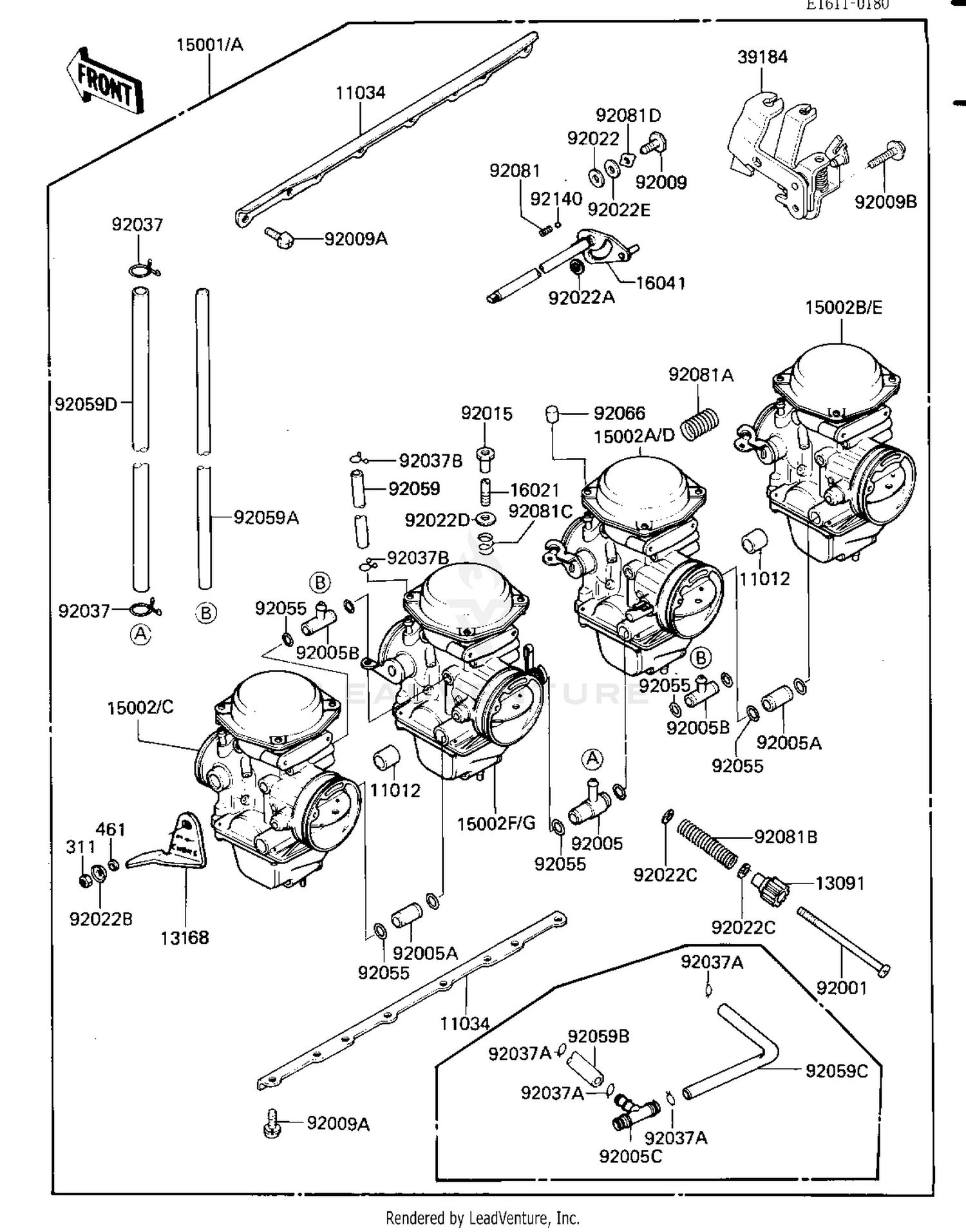 CARBURETOR ASSY (ZN700-A2)