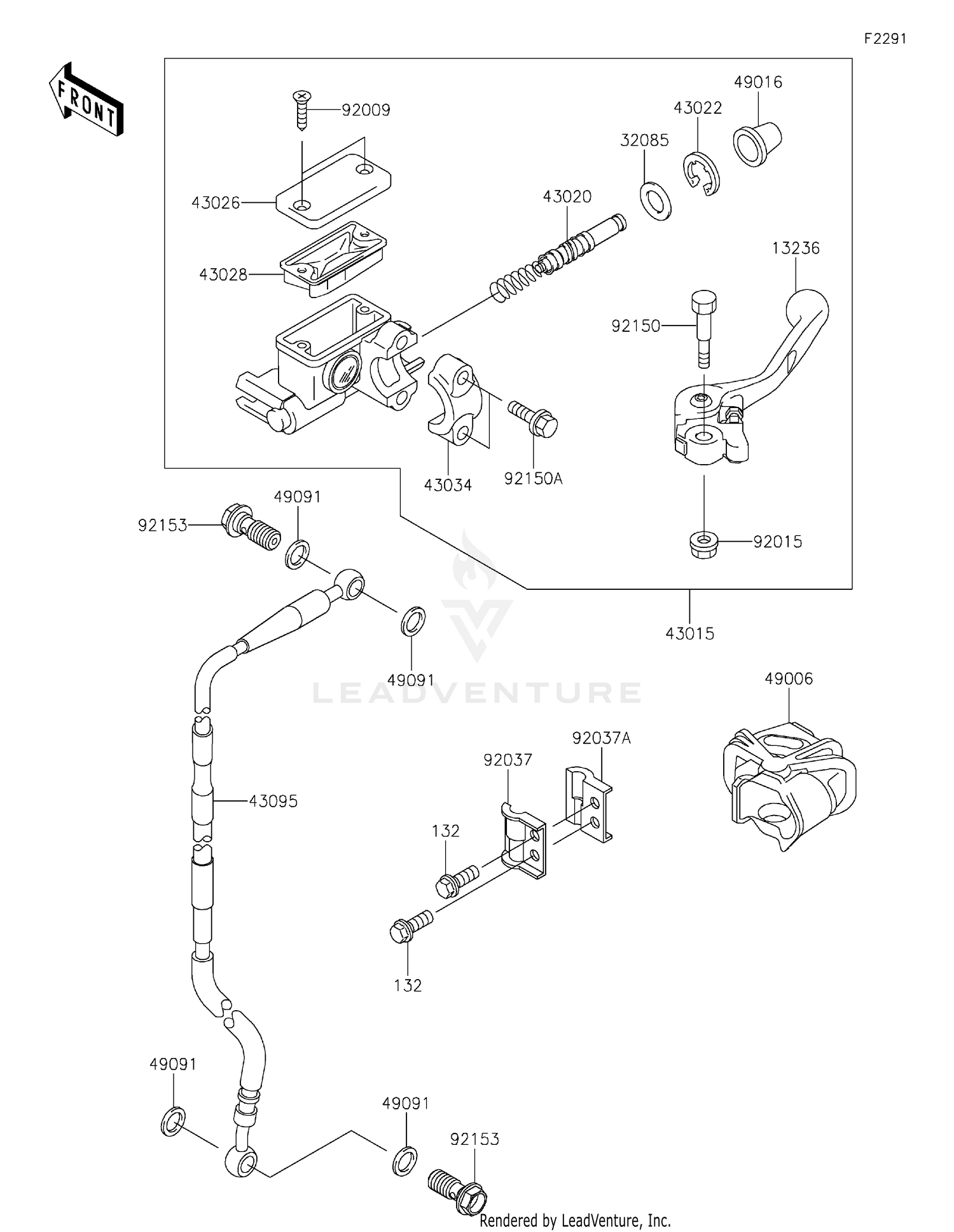 Front Master Cylinder