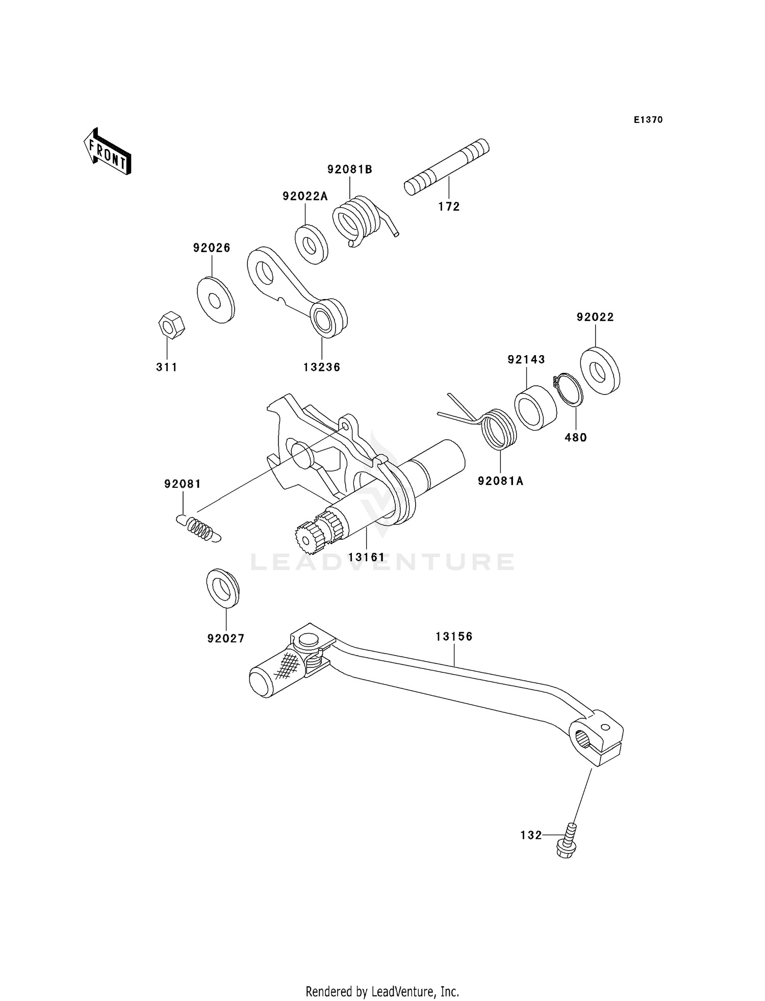 GEAR CHANGE MECHANISM