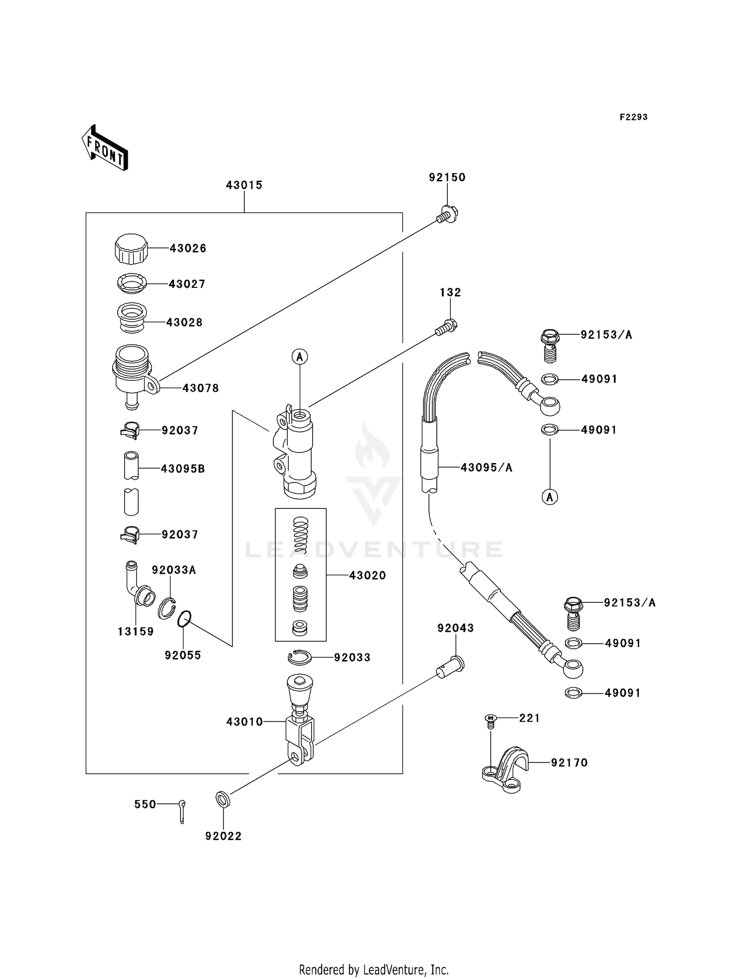 REAR MASTER CYLINDER